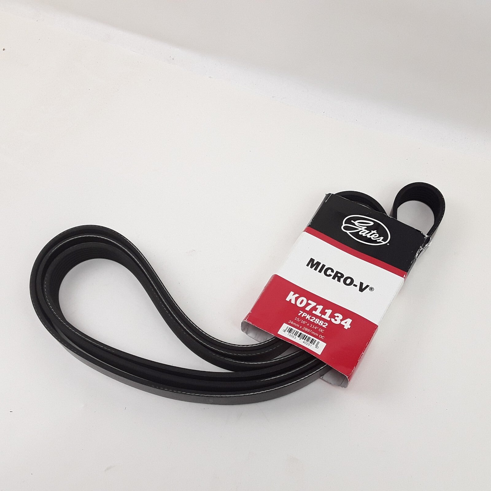 Gates K071134 Micro-V Serpentine Belt Fits Dodge Ram 2500 3500 1994 1995 1996