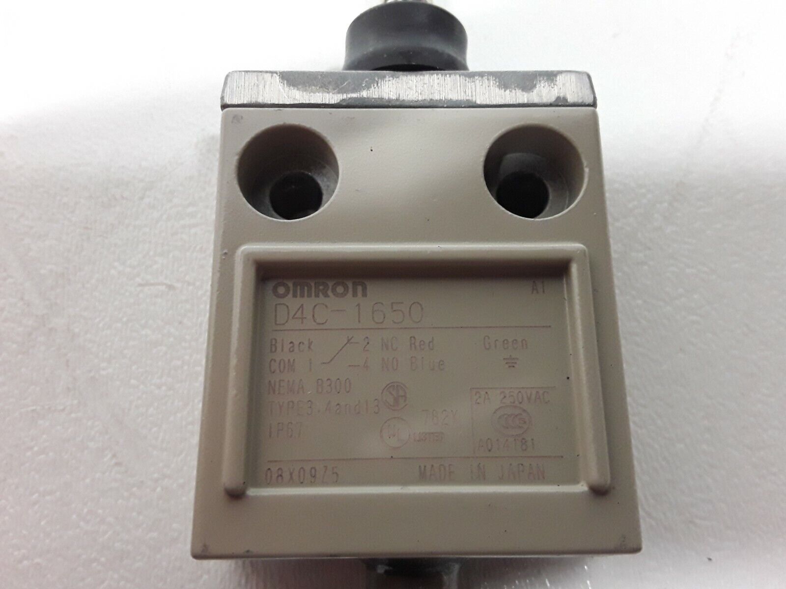 Omron D4C-1650 Industrial Control System made in JAPAN ! Micro Switch 893649900 - HotCarParts