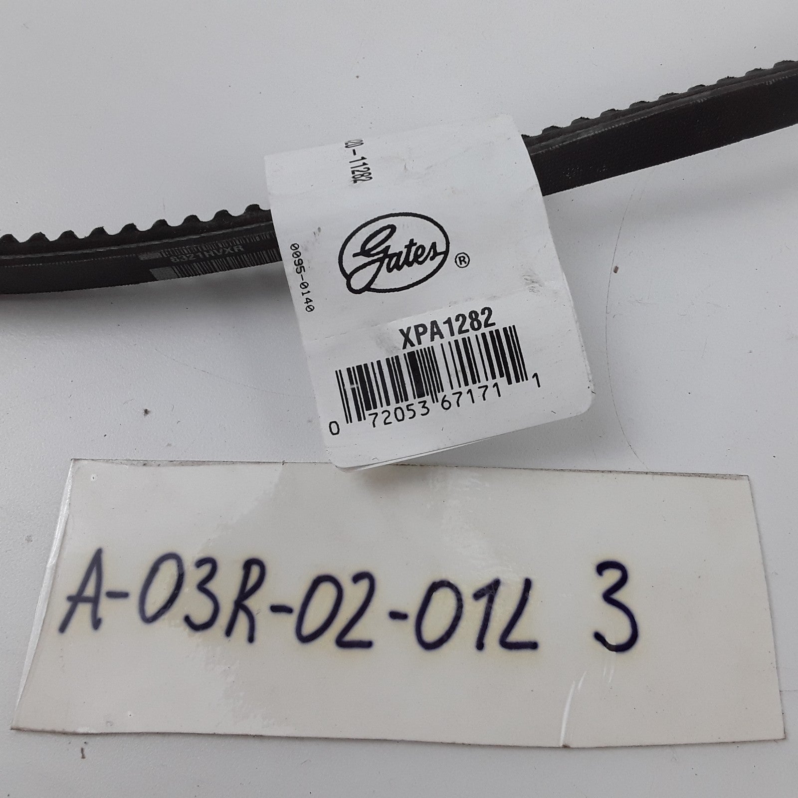 Gates XPA1282 Metric-Power V-belt 1295mm Outside Length, 13mm Width, 10mm Height