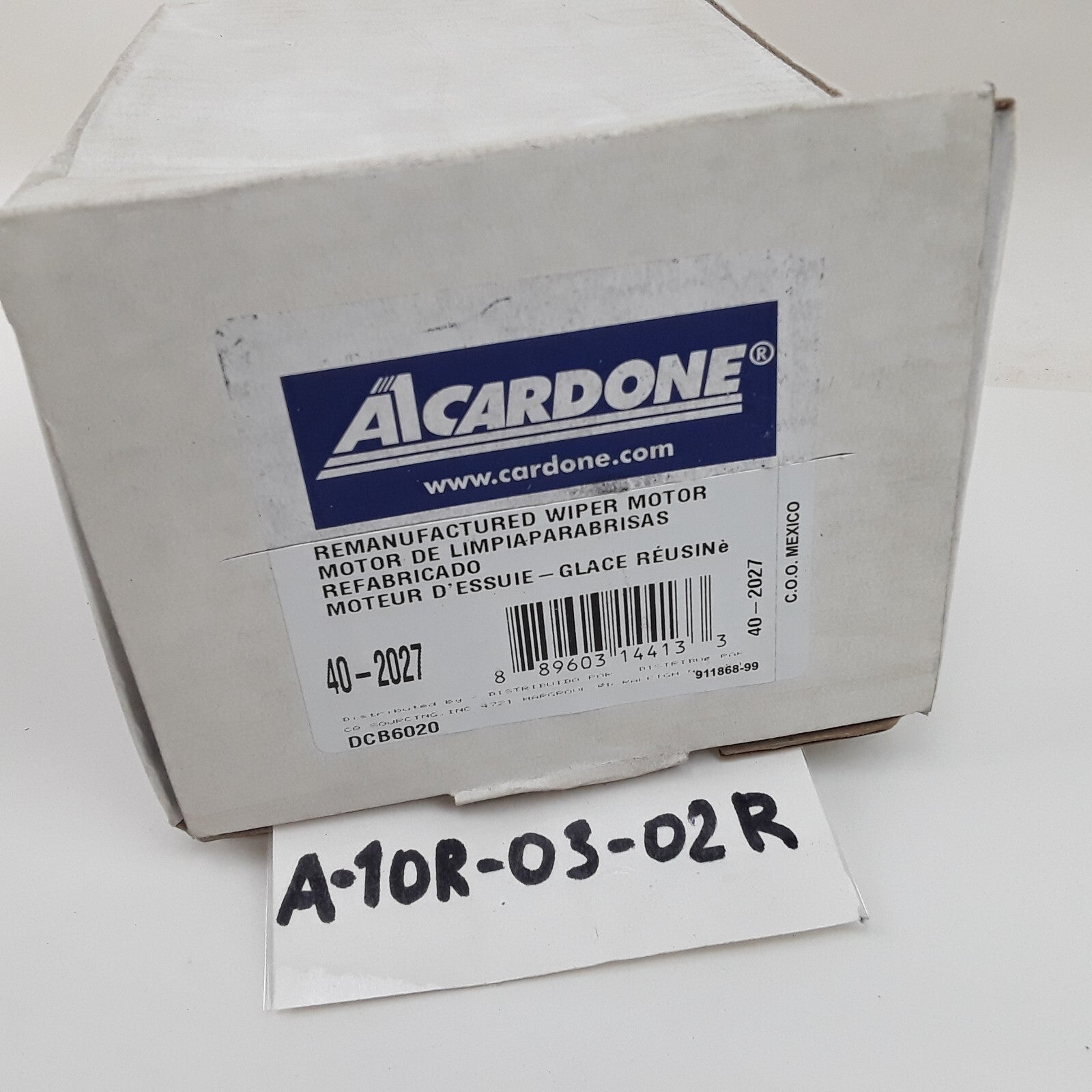 Cardone 40-2027 Rear Windshield Wiper Motor Fits Ford Windstar 1995 1996 1997 98
