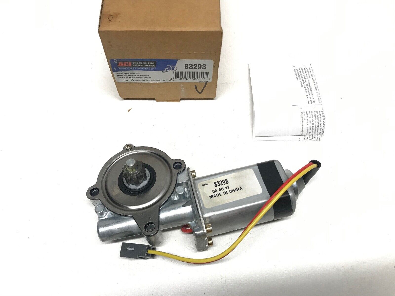 Power Window Motor ACI/Maxair 83293 for Ford, Lincoln, Mercury FAST SHIPPING - HotCarParts