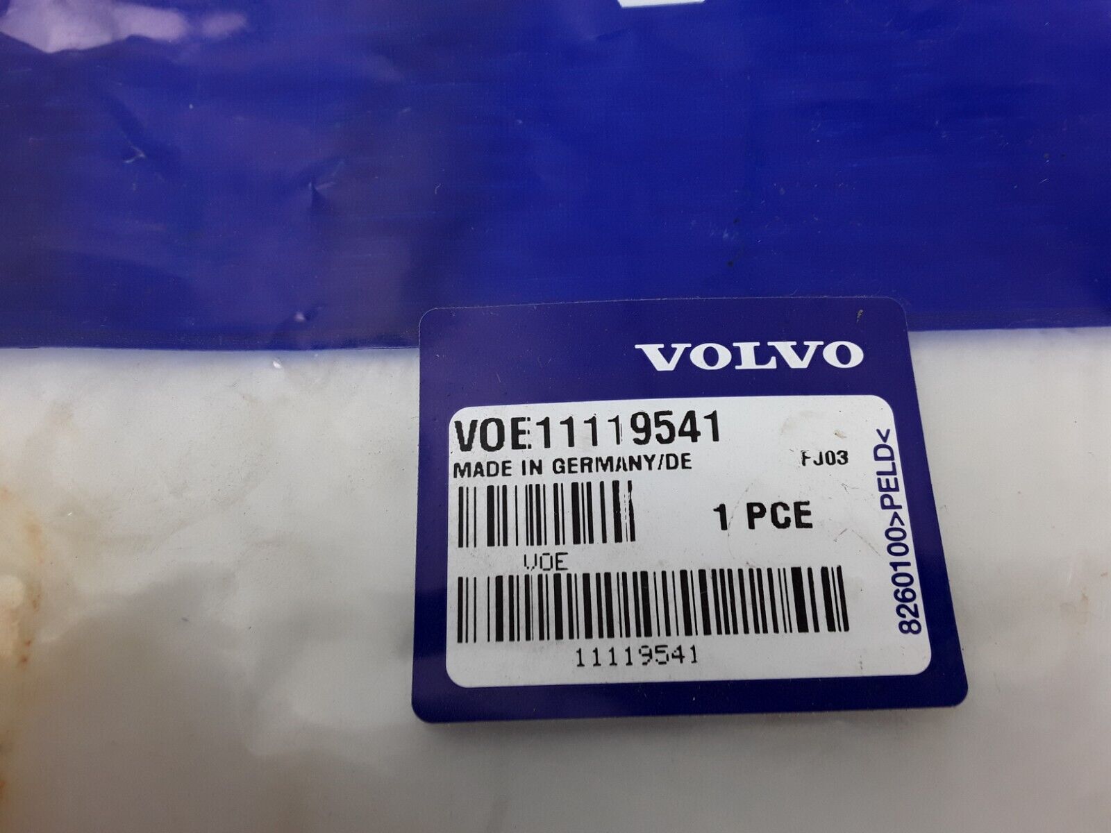GENUINE Volvo BRAKE HOSE VOE 11119541 Articulated Haulers A25D A25E A30D A30E - HotCarParts