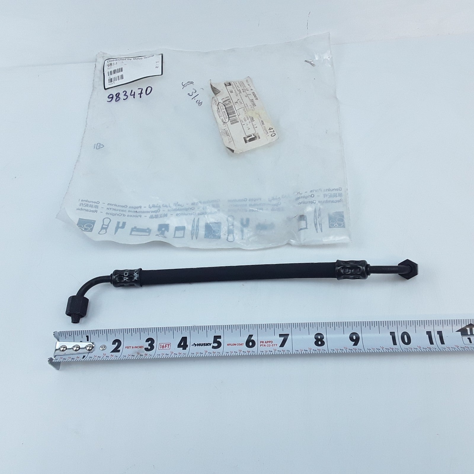 Genuine OEM Volvo 9834705 A/C Hose Line Assembly Fits Volvo Mack Trucks