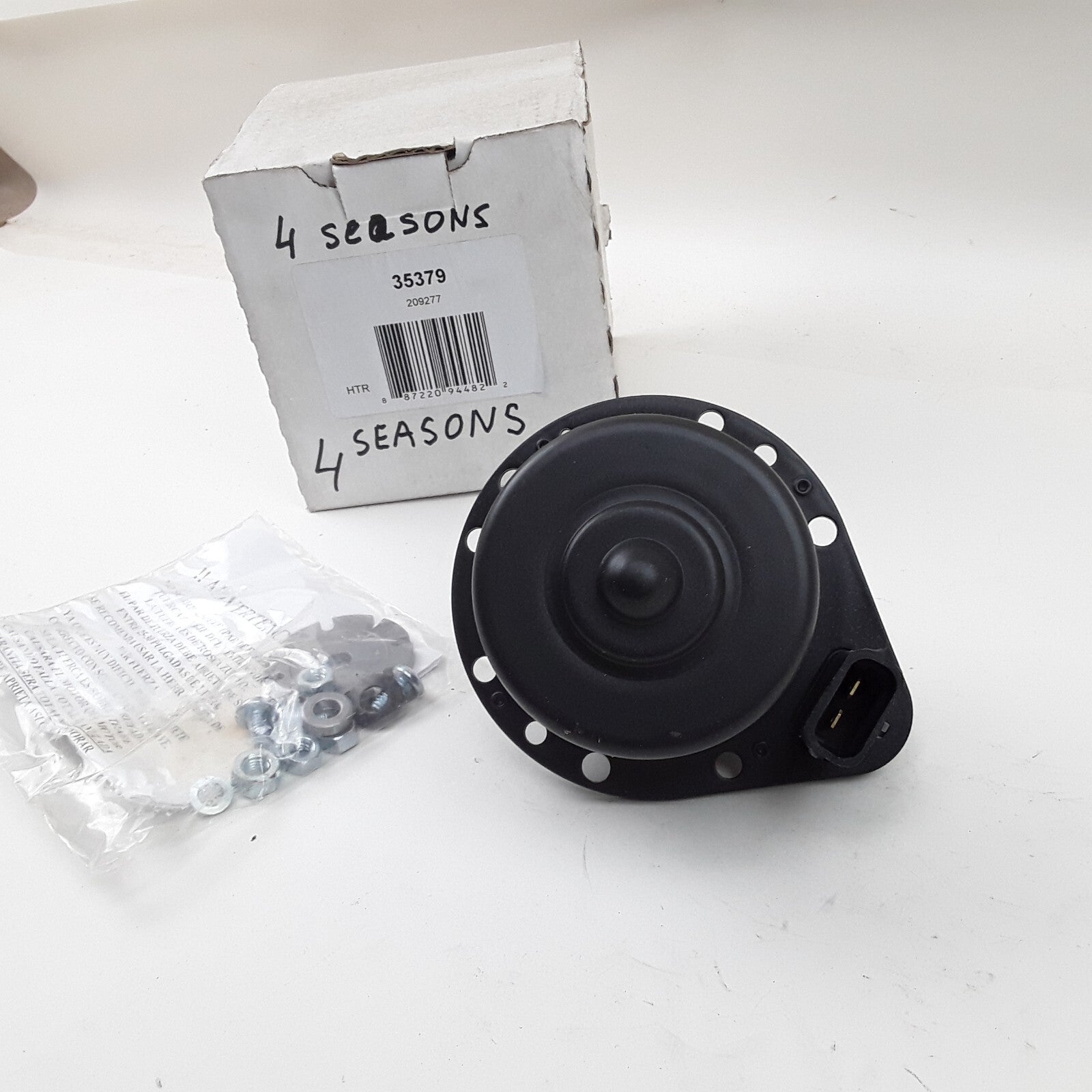 Condenser Fan Motor Fits Cadillac Chevrolet Oldsmobile Pontiac (1989 1990-2005)