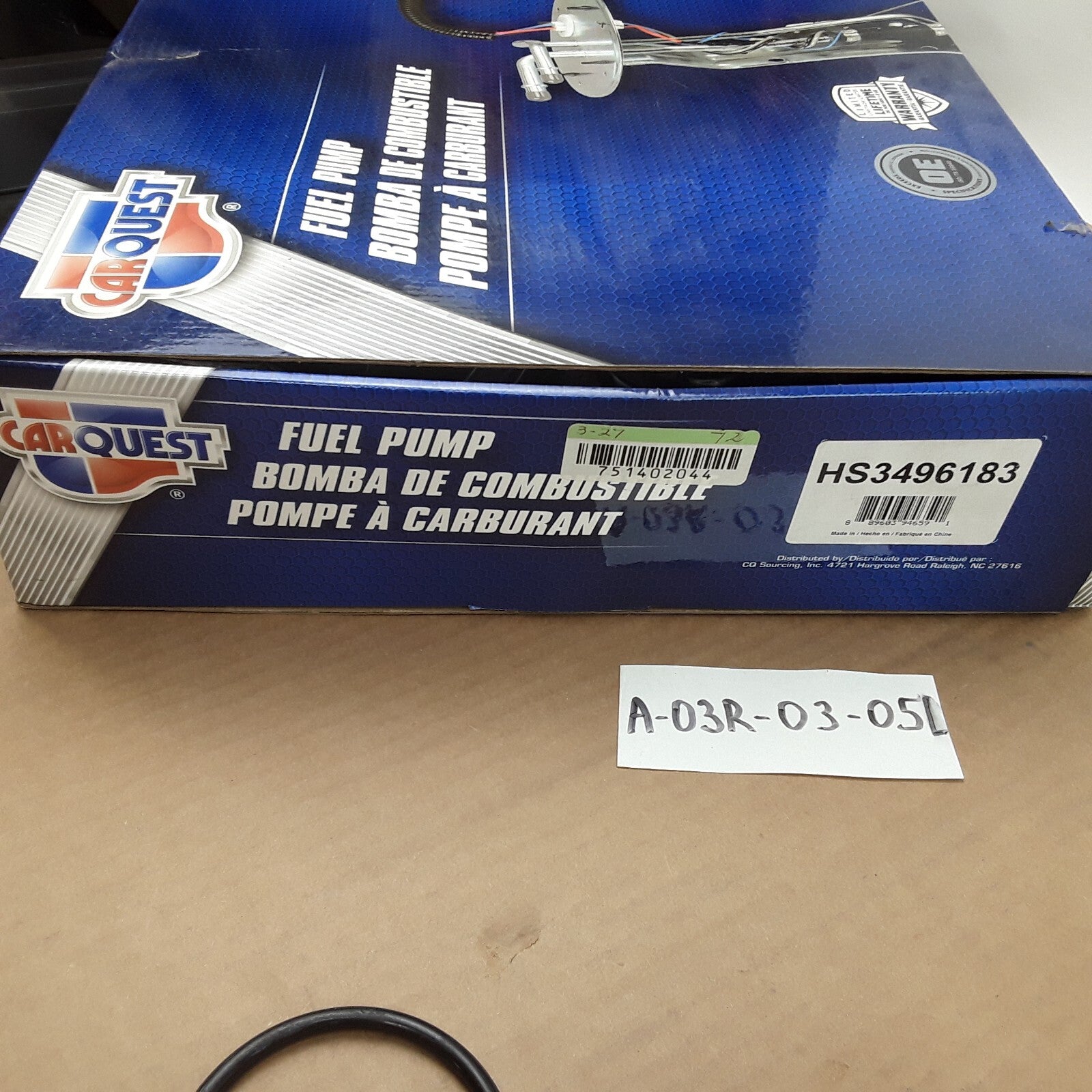 Carquest HS3496183 Fuel Pump Hanger Fits Buick Oldsmobile Pontiac (1993-1994)