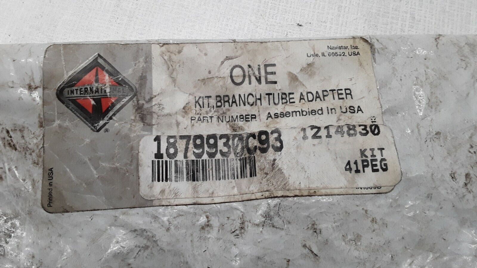 High Pressure Oil Pump Branch Tube Adapter Kit 1879930C93 KIT AS ON PICTURES - HotCarParts