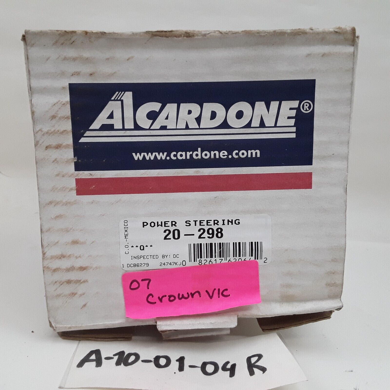 Cardone 20-298 Power Steering Pump Reman For 2004-2007 Ford Crown Victoria