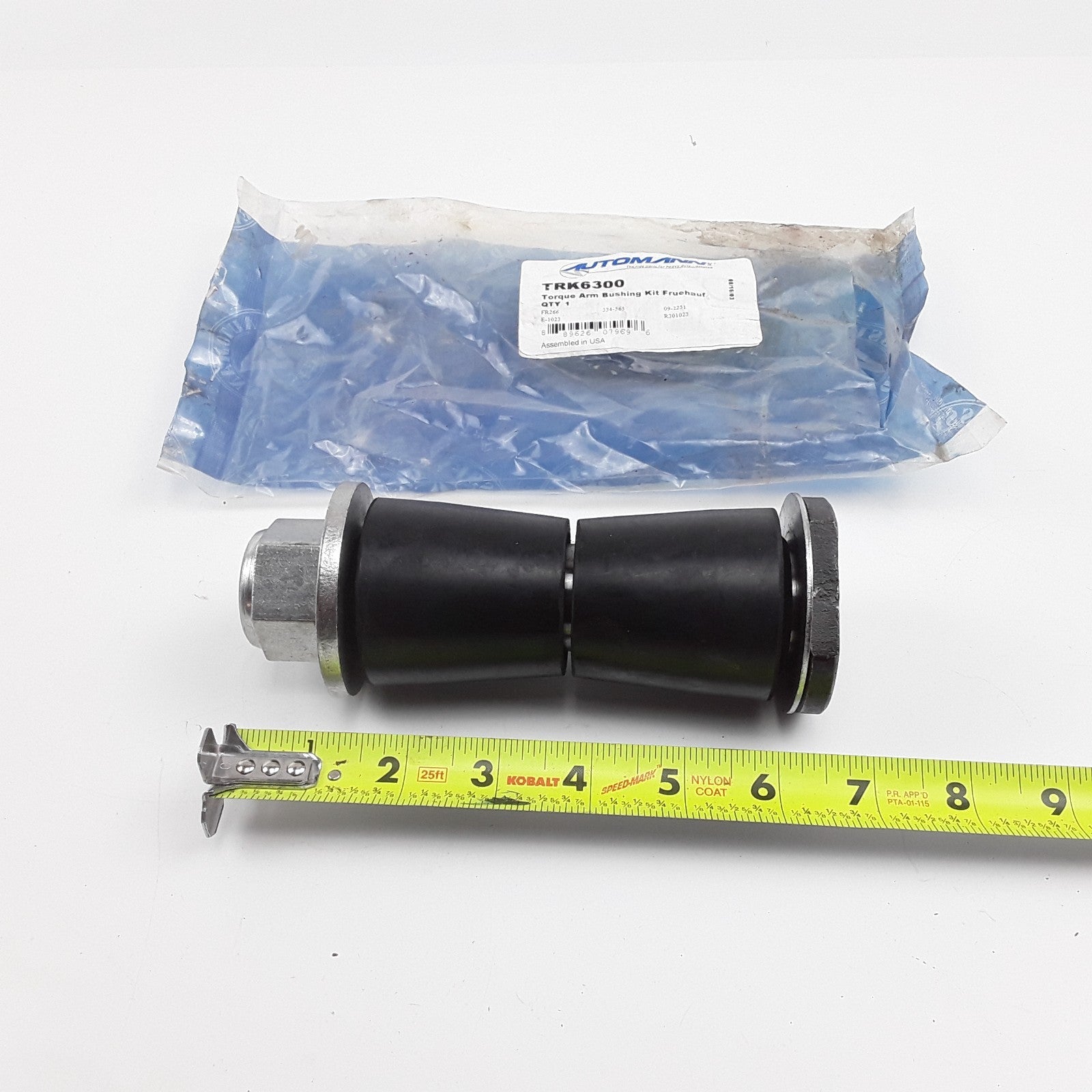 Automann TRK6300 Torque Arm Bushing Kit Assembly Fits Fruehauf Heavy Duty Trucks