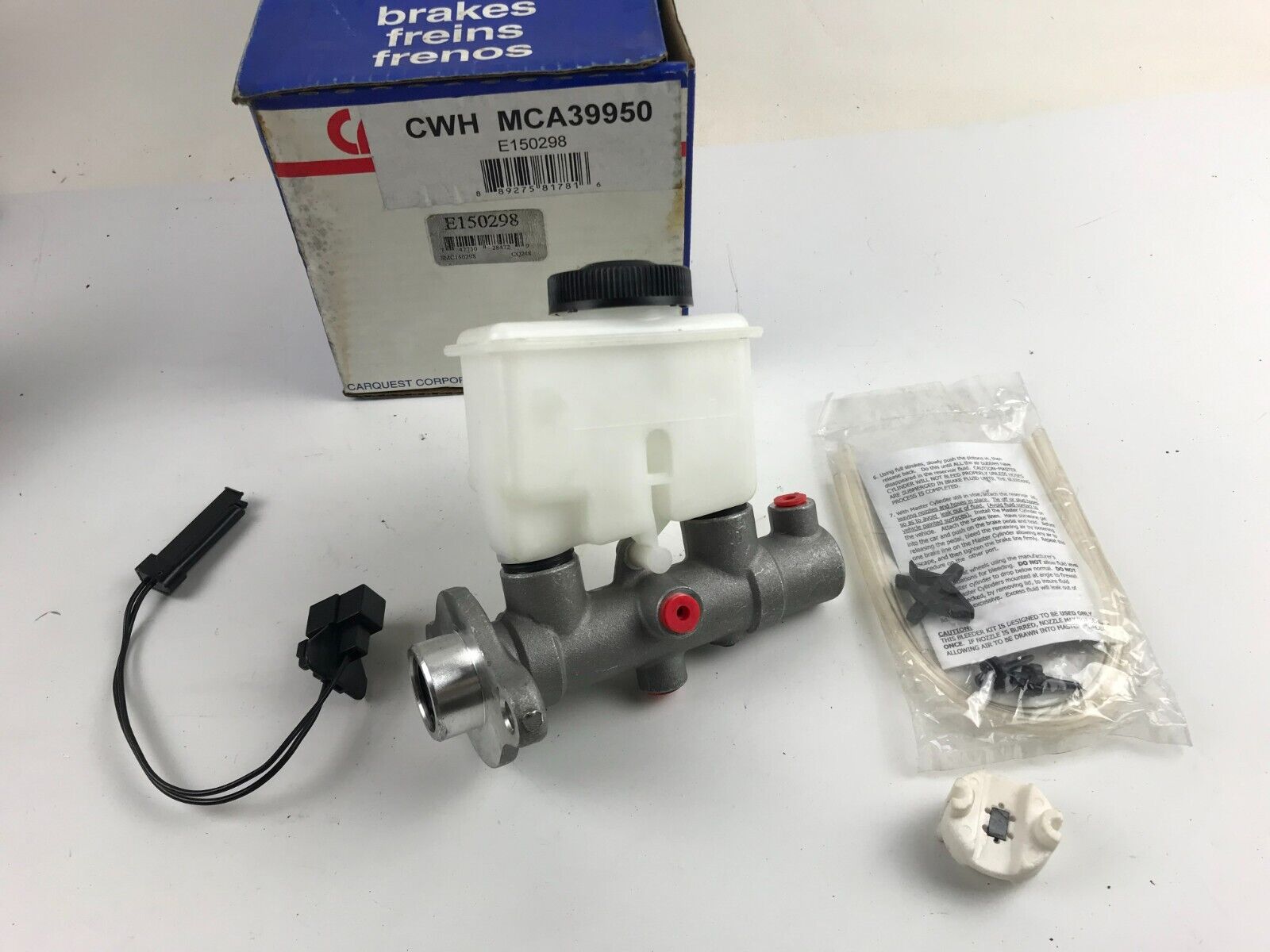 Brake Master Cylinder CARQUEST MCA39950 FAST SHIPPING E150298 - HotCarParts