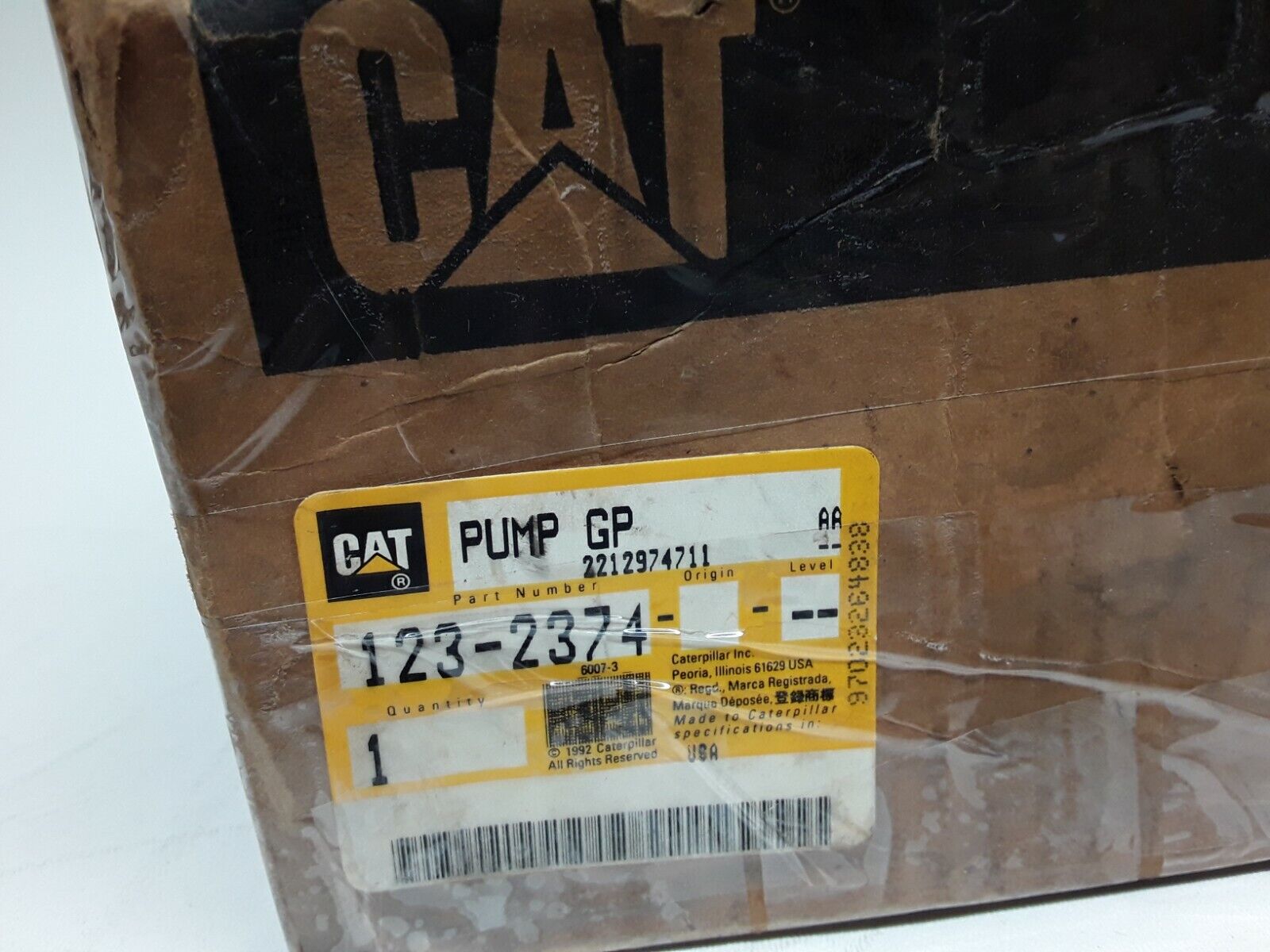 for CAT Pump GP 1232374,123-2374 For Backhoe Loader 416C 426C 436C FREE SHIPPING - HotCarParts