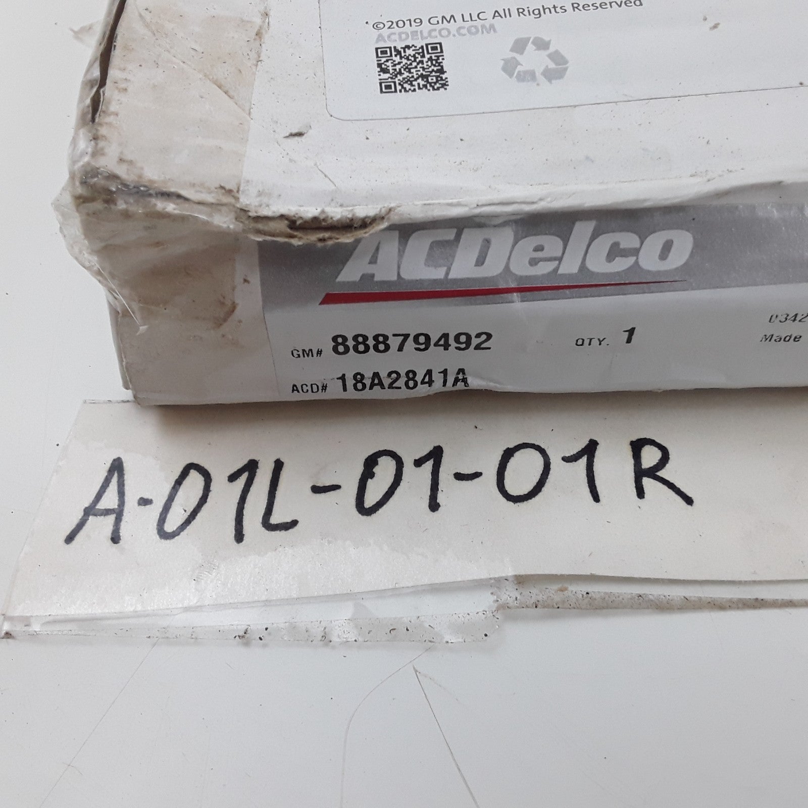 ACDelco 18A2841A Front Disc Brake Rotor Fits Ford Focus C-Max (2012 2013-2018)