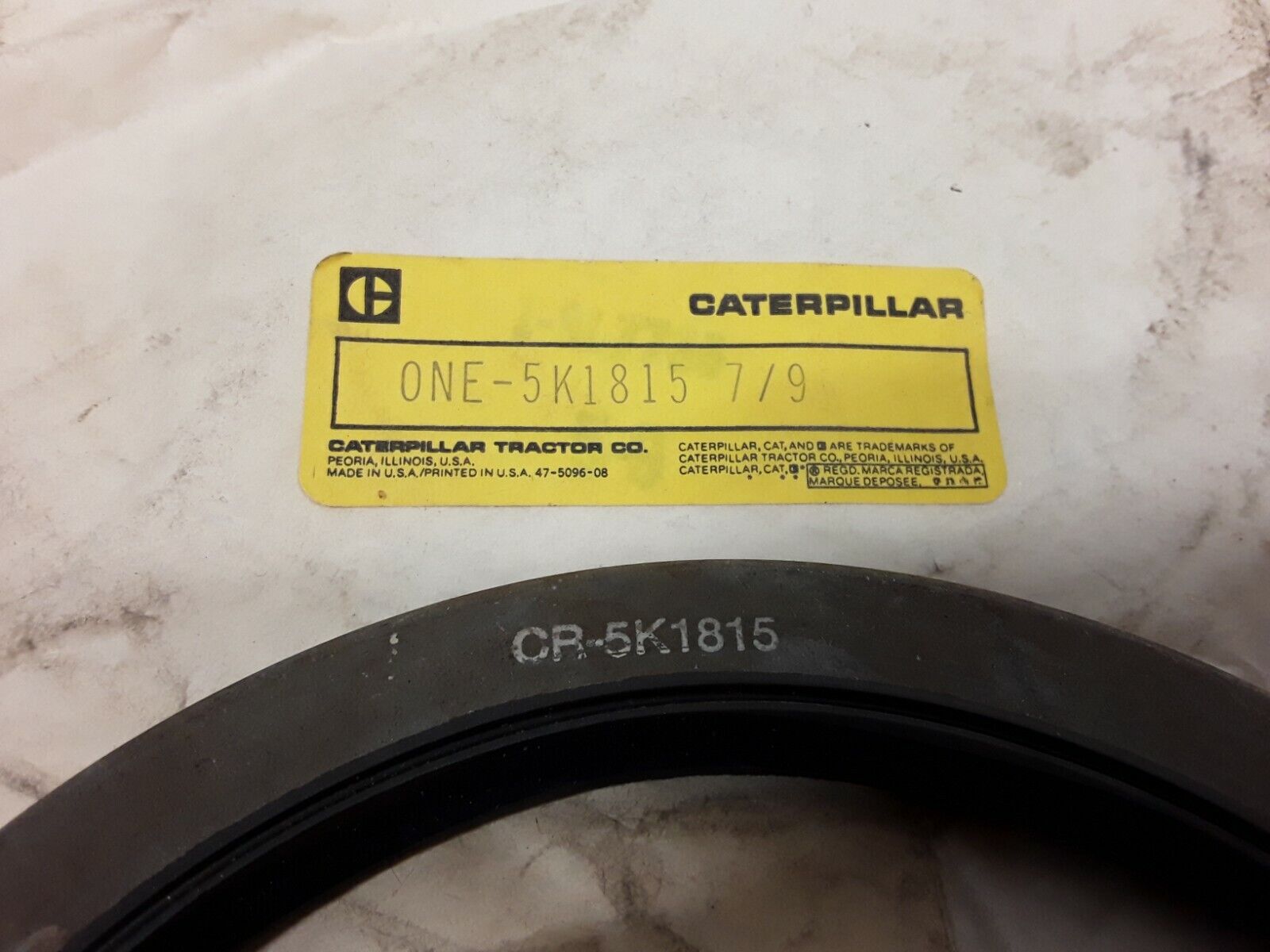 OEM For CAT 5K1815 (CR-5K1815) Seal Fits Caterpillar FAST FREE SHIPPING - HotCarParts