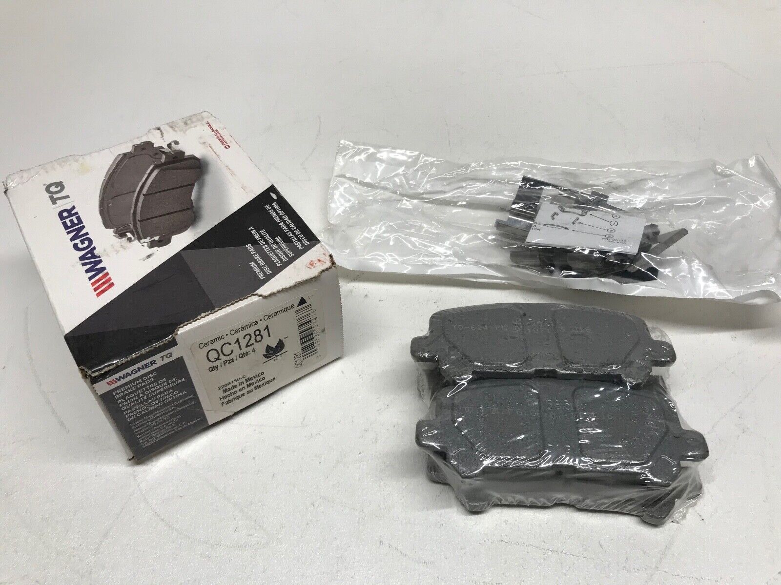 Disc Brake Pad Set-ThermoQuiet Disc Brake Pad Rear Wagner QC1281 for Acura,Honda - HotCarParts