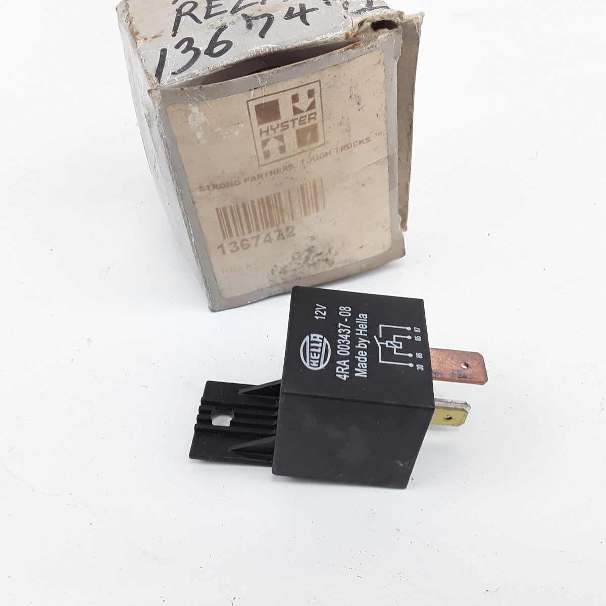 Relay Fits Hyster H45XM H2.00XM H55XM H2.50XM H65XM H50XM Forklift 4RA 003437-08