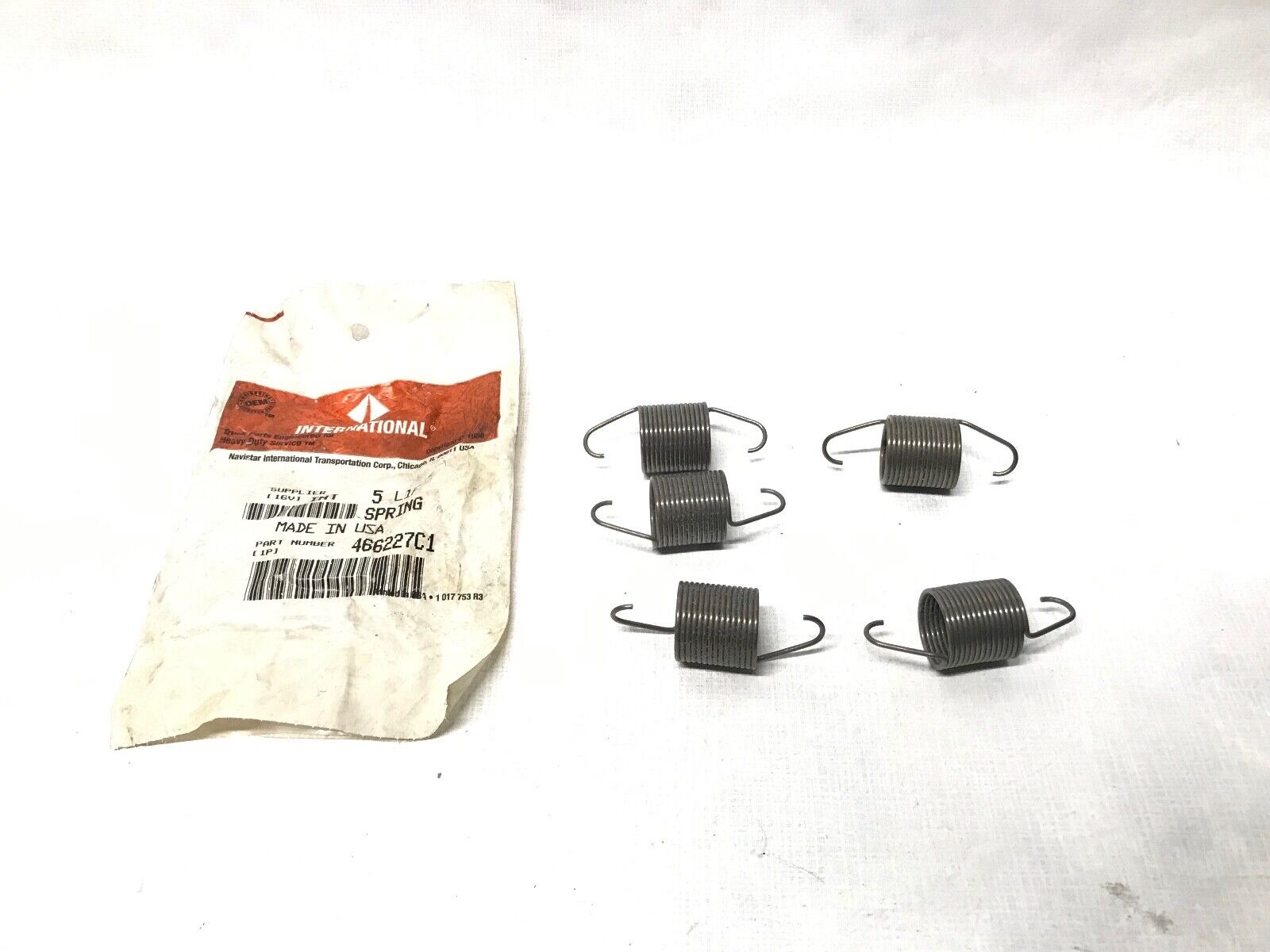 LOT OF 5 International Navistar Truck Return Spring 466227C1 - HotCarParts