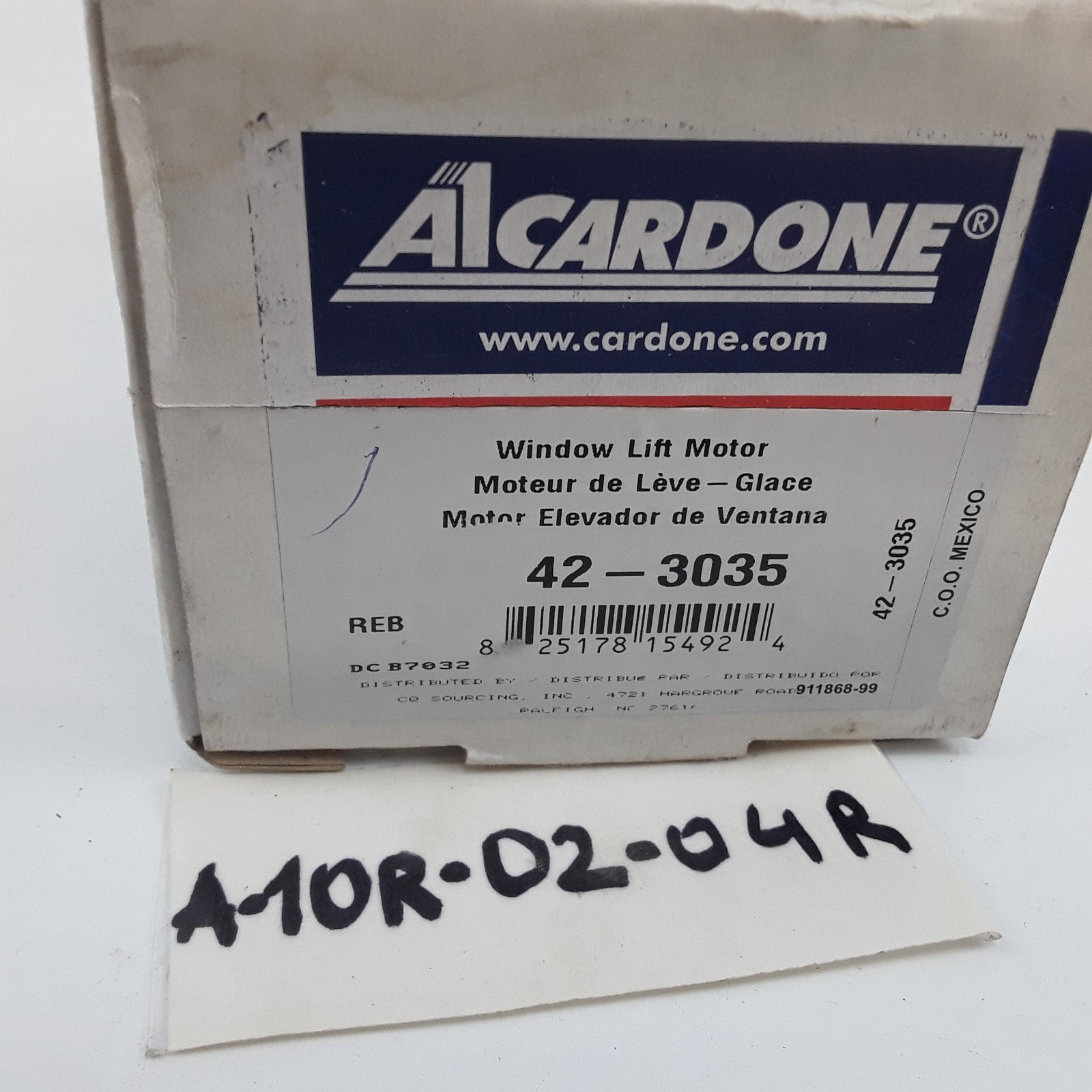 Front Left Power Window Motor Fits Ford Escort (1998 1999 2000 2001 2002 2003)