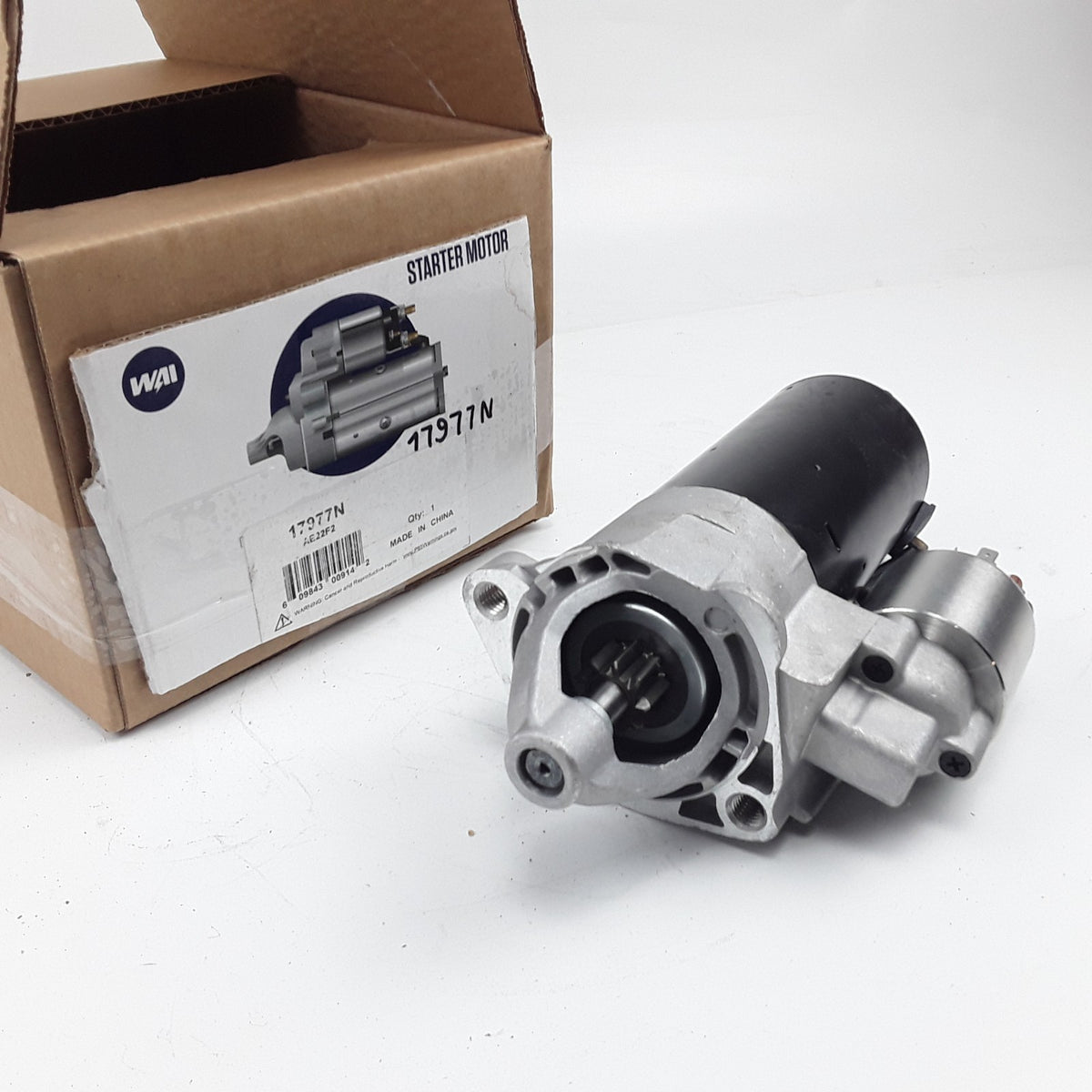 Starter Motor Fits Audi S4 Volkswagen Passat (1997, 2002, 2004-2005) 2.7L, 2.0L