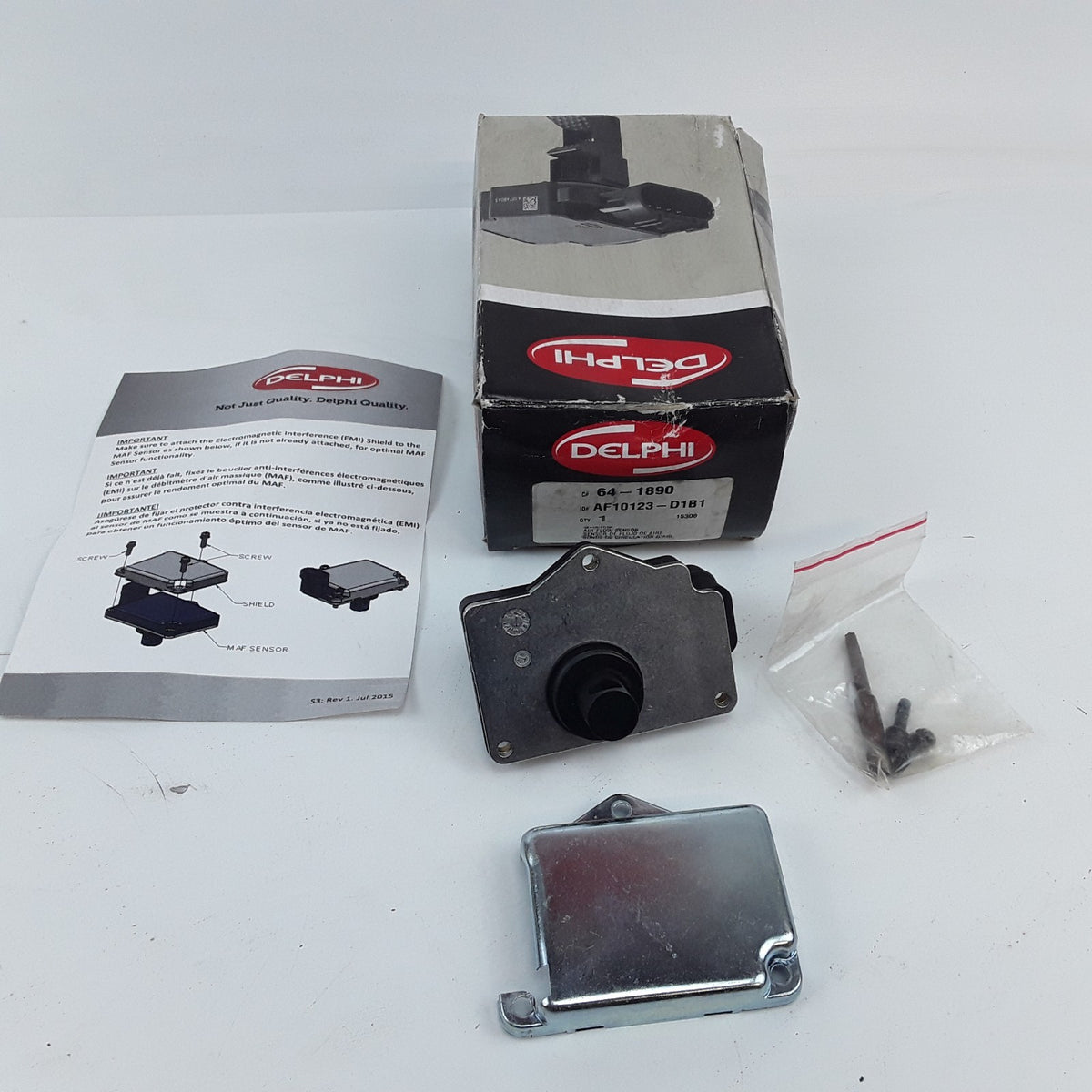 Mass Air Flow Sensor Fits Chevrolet Buick Oldsmobile Pontiac 1990 1991 1992-1996