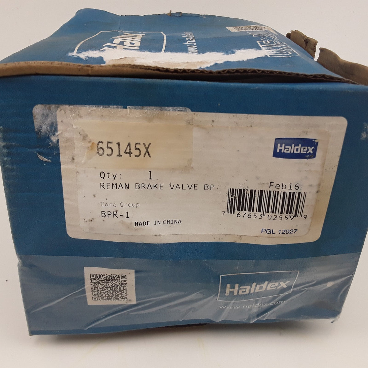 Haldex 65145X - Air Brake Relay Valve 4-Port Delivery, Core Group BPR-1