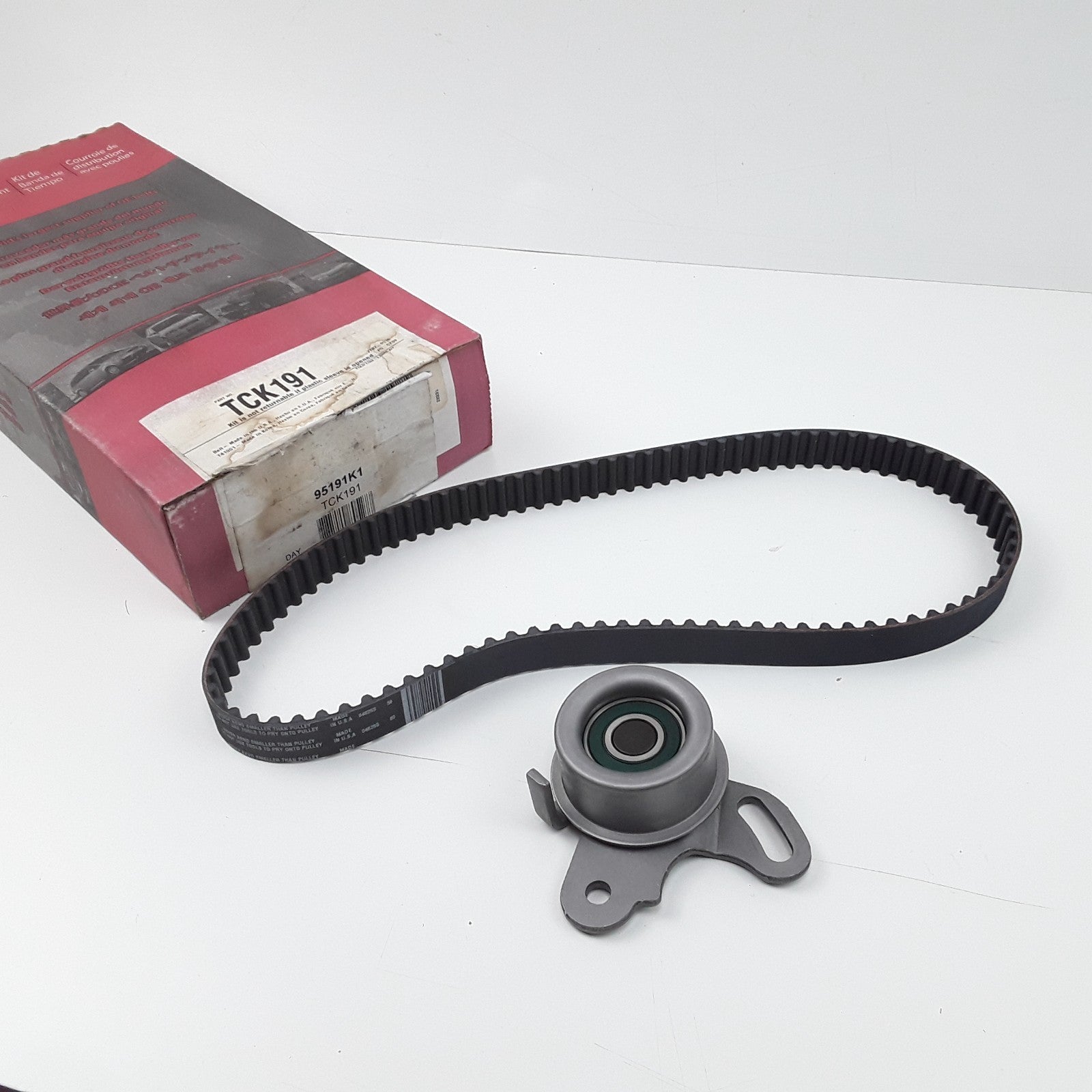 Engine Timing Belt Component Kit Fits Dodge Colt 1992-1995 Eagle Summit 1991-96