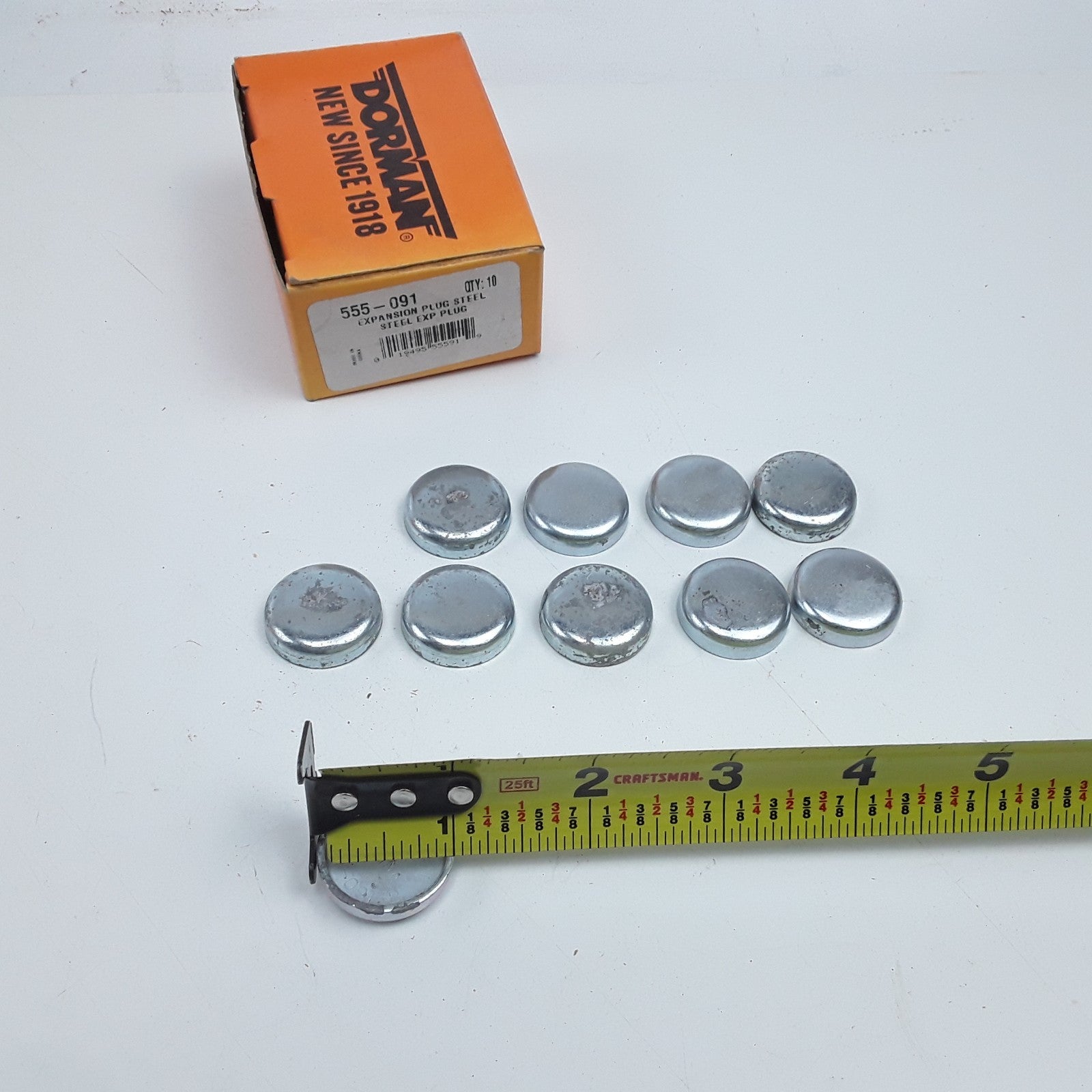 Steel Cup Expansion Plug For Chrysler Hyundai Dodge Mercury Ford Mazda 1982-2005