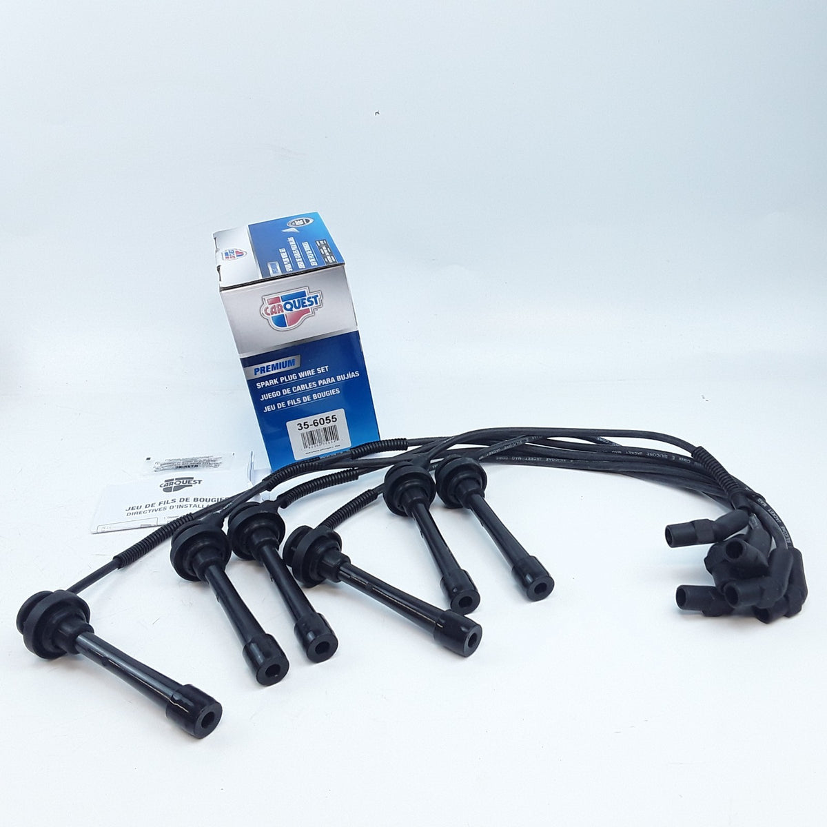 Spark Plug Wire Set Fits Honda Passport Isuzu Rodeo (1993 1994 1995 1996)