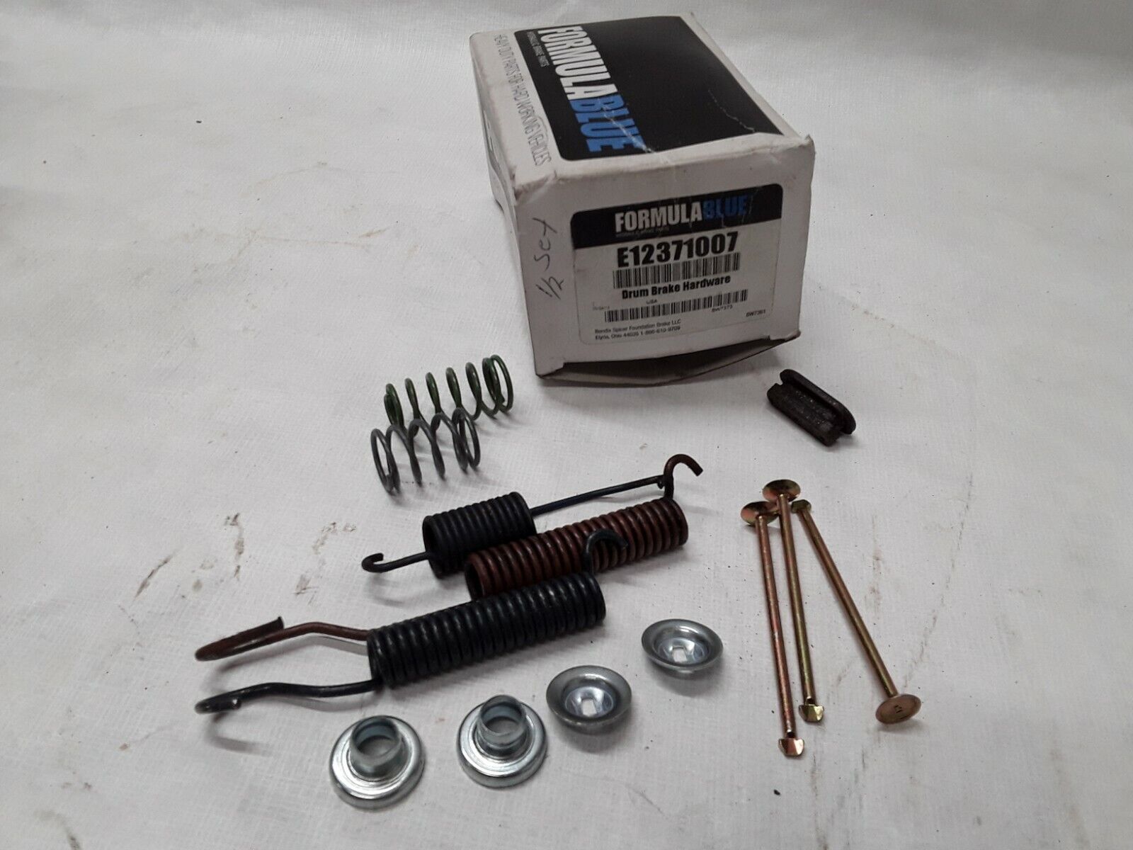 FORMULABLUE E12371007 DRUM BRAKE HARDWARE NOT FULL SET see picture - HotCarParts