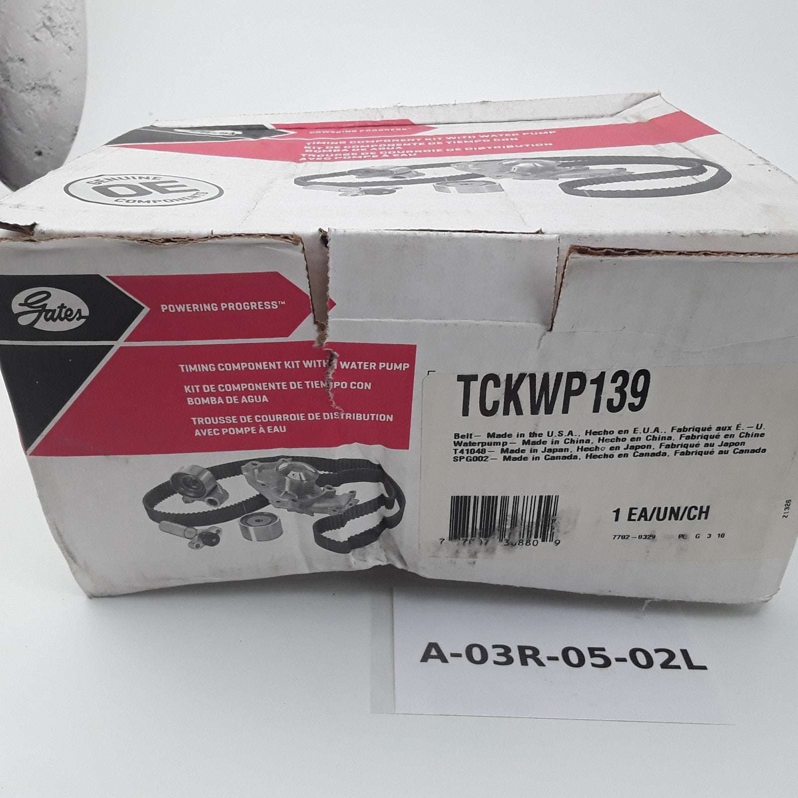 Engine Timing Belt Kit with Water Pump Fits Dodge Hyundai Mitsubishi (1987-2000)