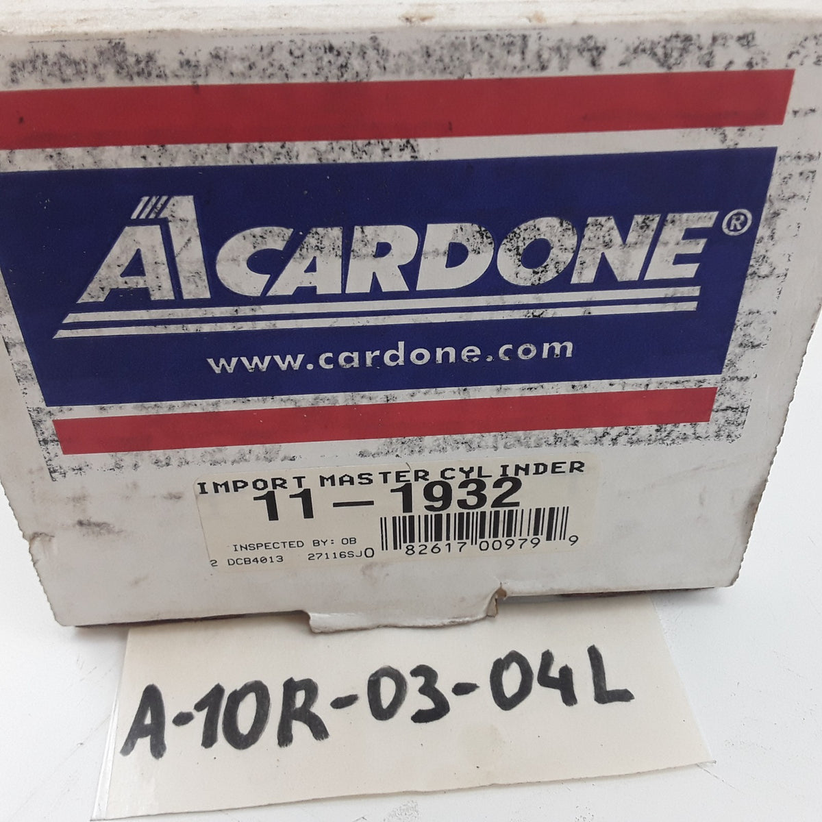 Cardone 11-1932 Master Cylinder Fits Chevrolet LUV Isuzu Pickup (1981 1982 1983)