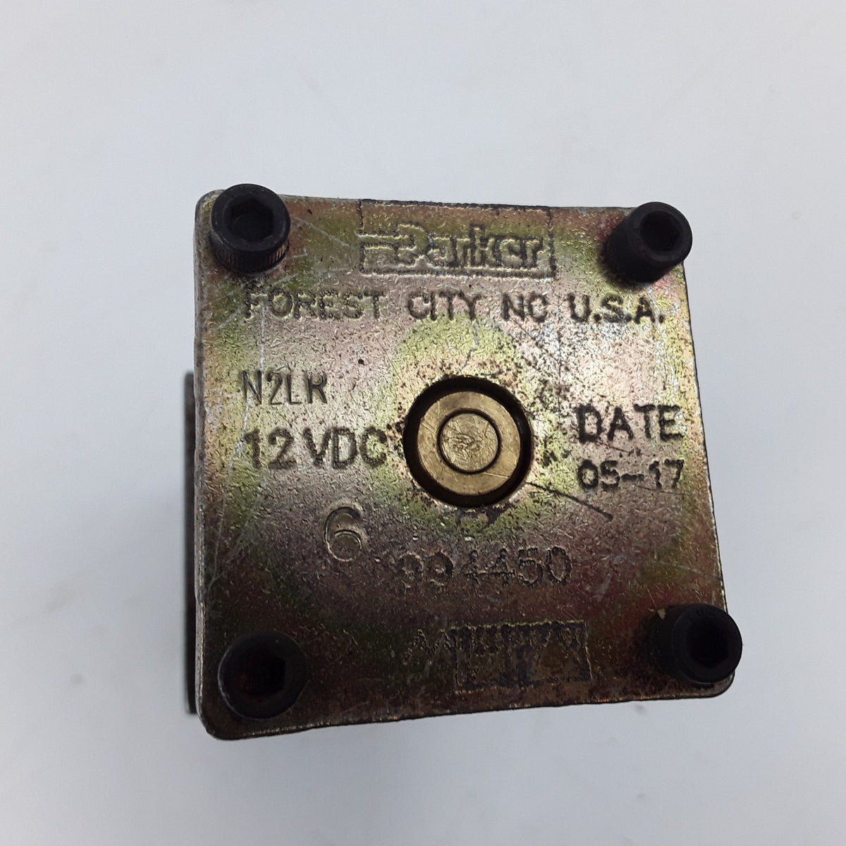 Parker 994450  253574-4 Single Hydraulic Valve Solenoid 12V Fits Forklifts