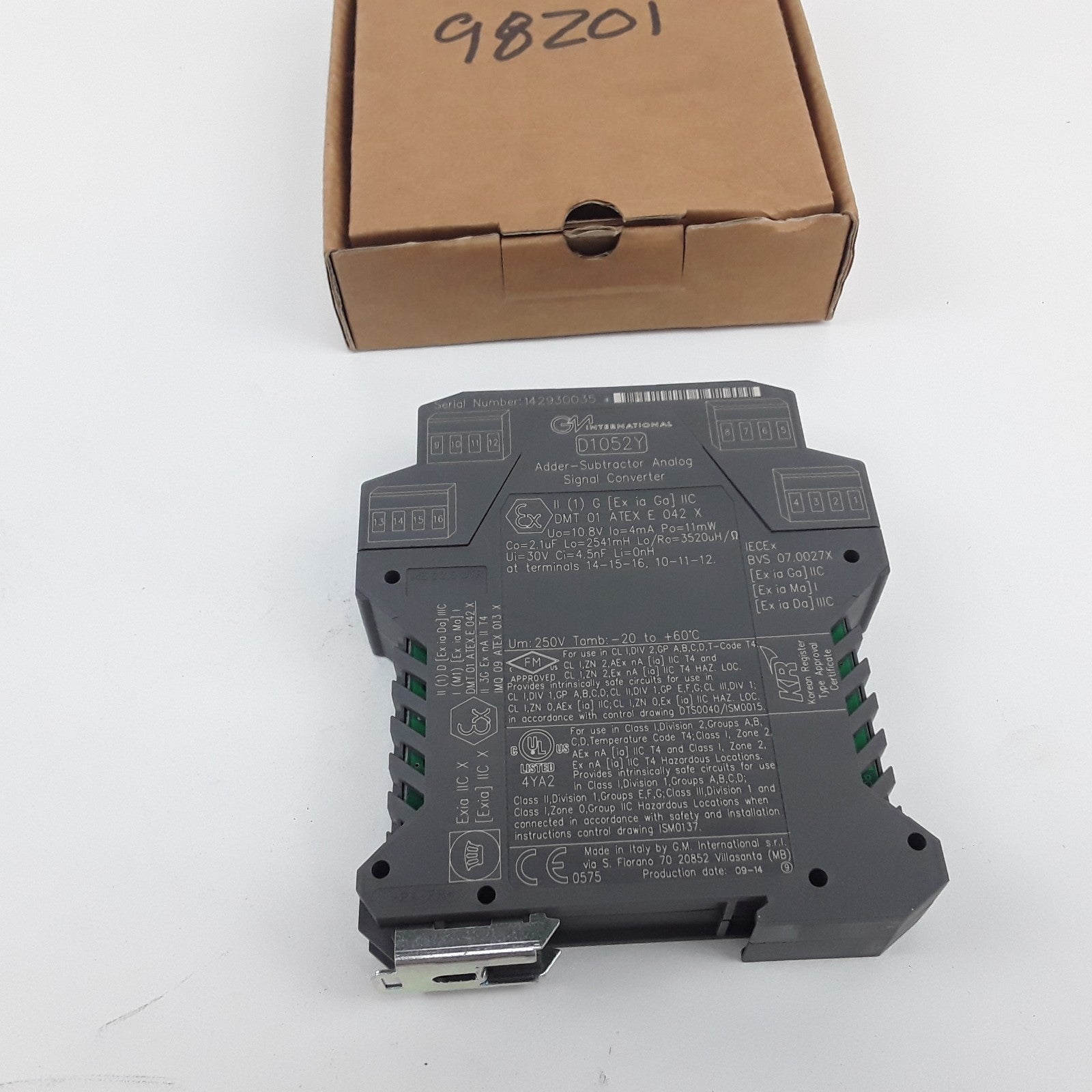 GM International Analog Signal Converter/isolator For Industrial Automation
