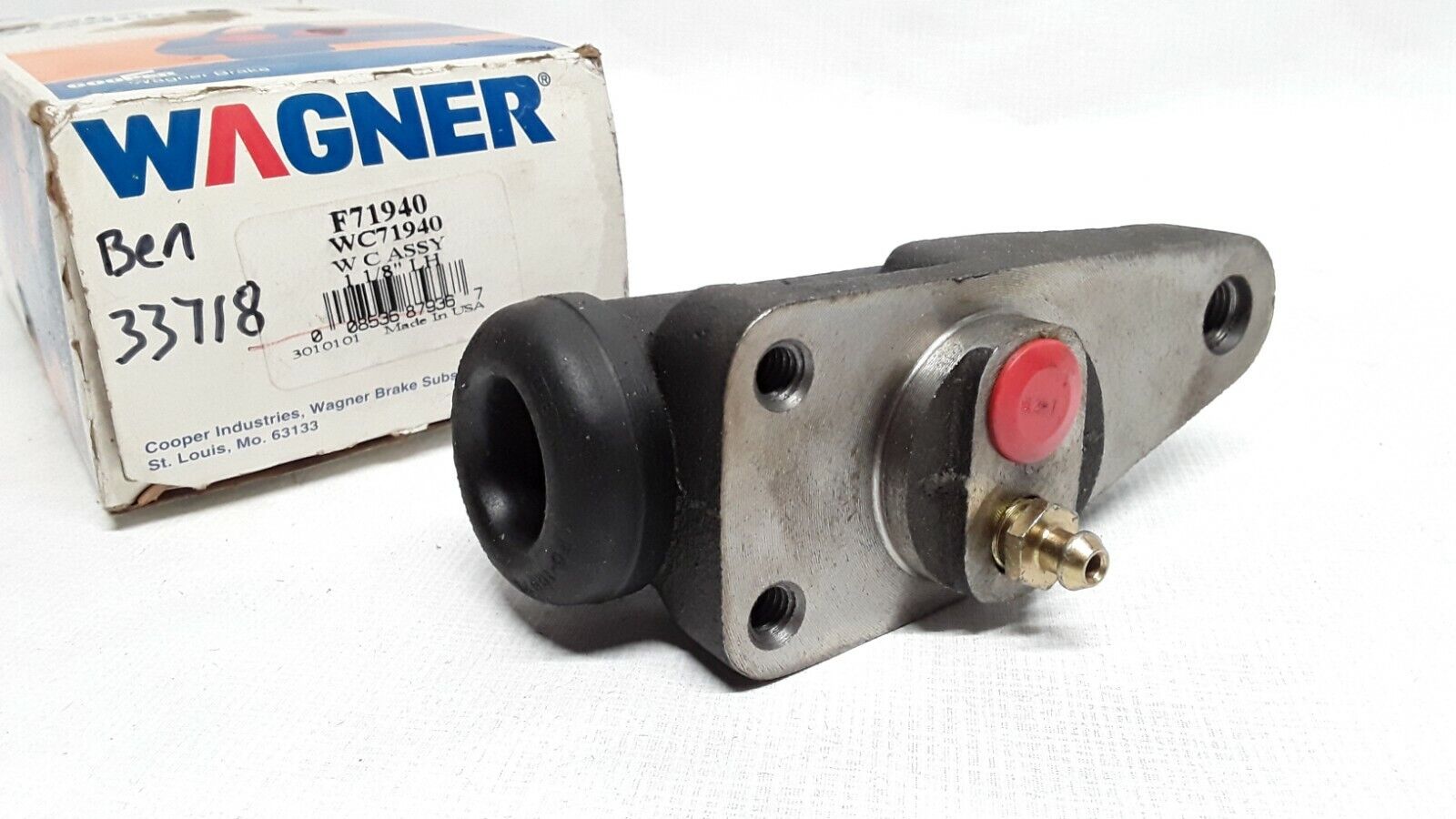 Drum Brake Wheel Cylinder Wagner WC71940 for Ford for International Harvester - HotCarParts