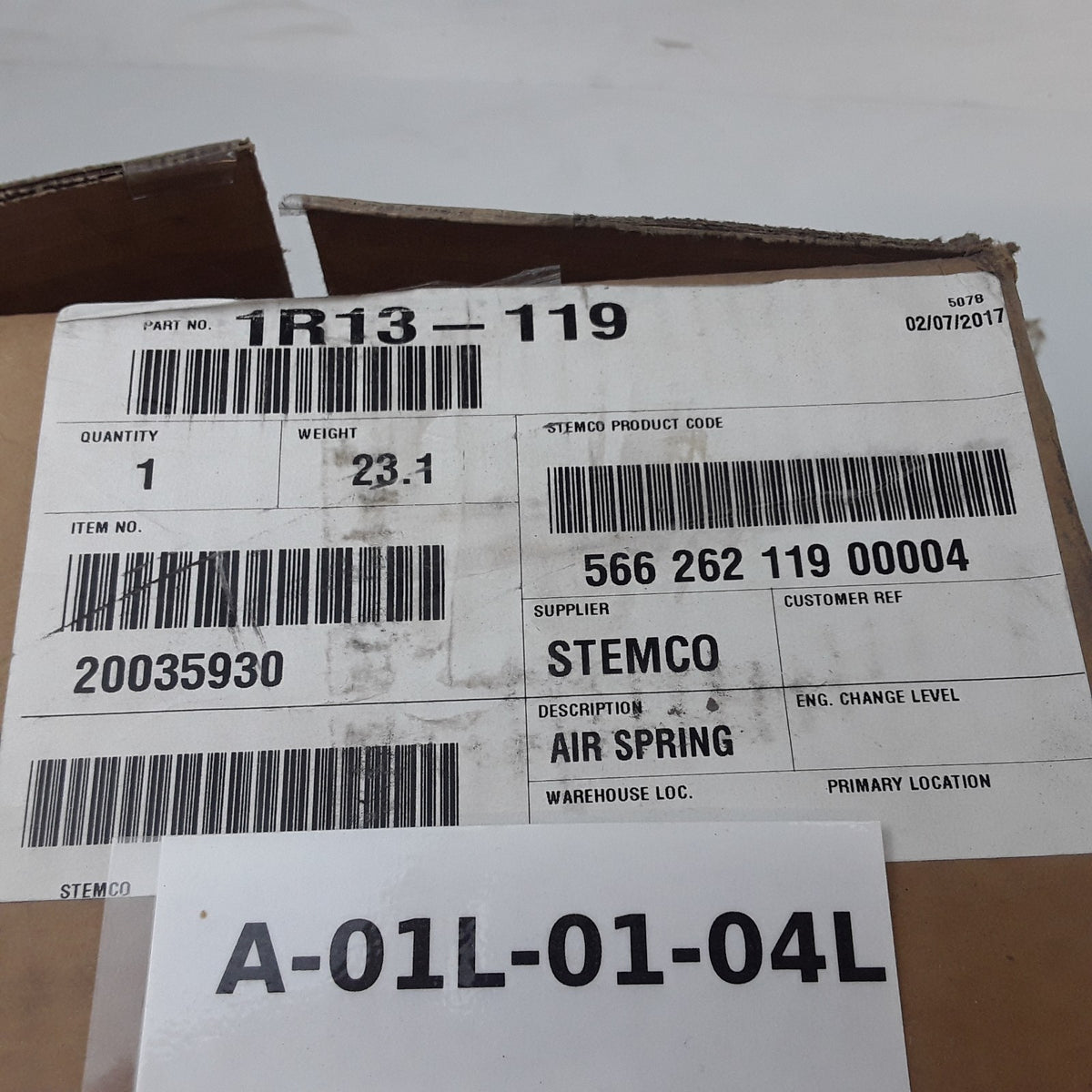 Goodyear 1R13-119 Air Suspension Spring Rolling Lobe For Trucks & Trailer