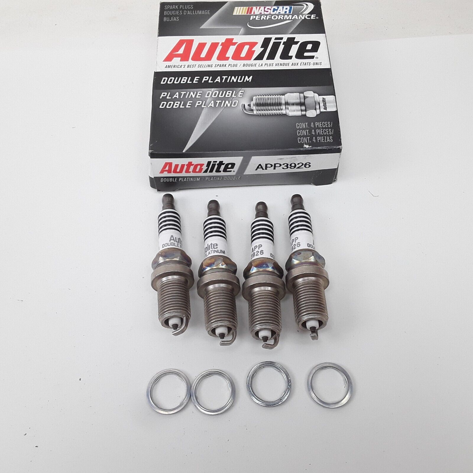 Double Platinum Spark Plug Fits Rolls-Royce Bentley Mercury Ford 1982 1987-2002