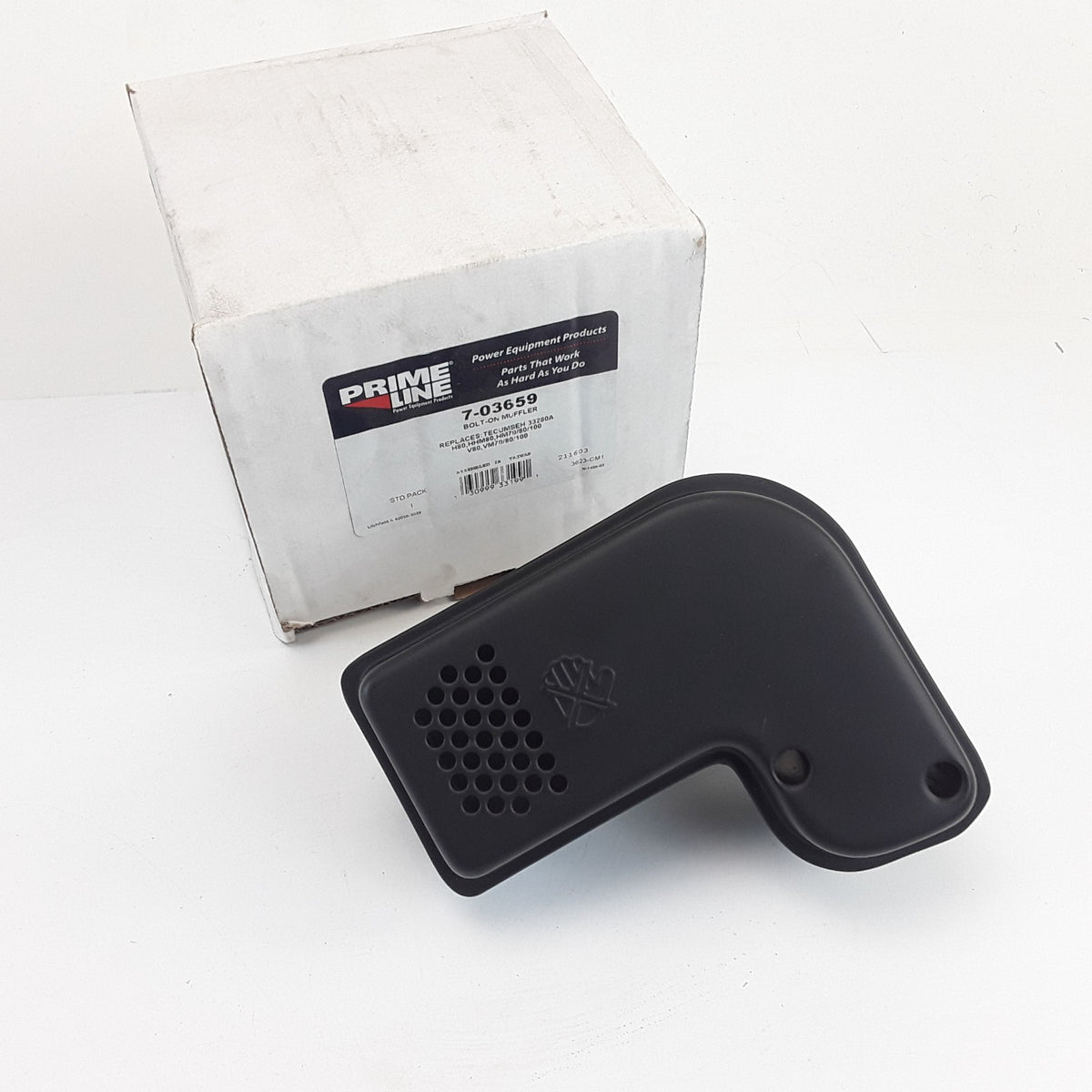 Prime Line 7-03659 Bolt-On Type Muffler Replaces 33280A H80, HM70/80/100 V80