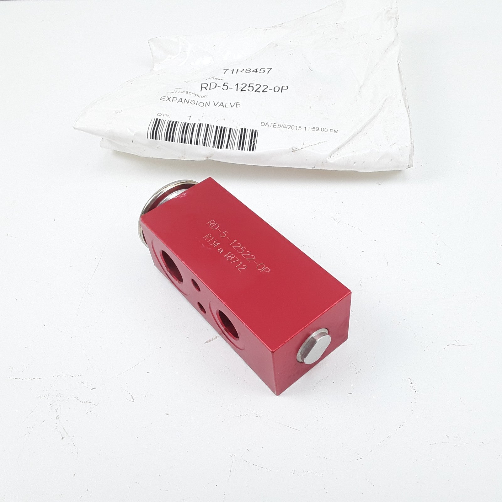 Red Dot 71R8457 A/C Flow Restrictors A/C Expansion Valve RD-5-12522-OP
