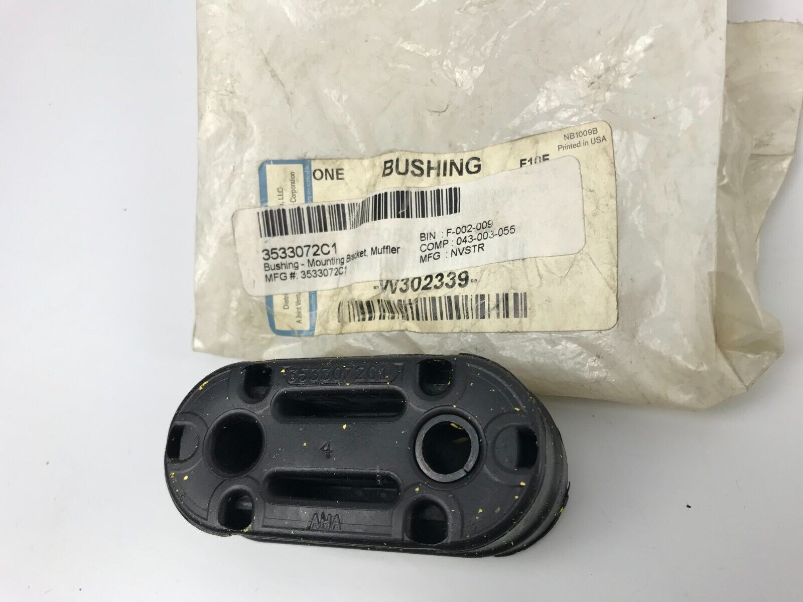 OEM International 3533072C1 Rubber Bushing Muffler Bracket Mount W302339 M553721 - HotCarParts