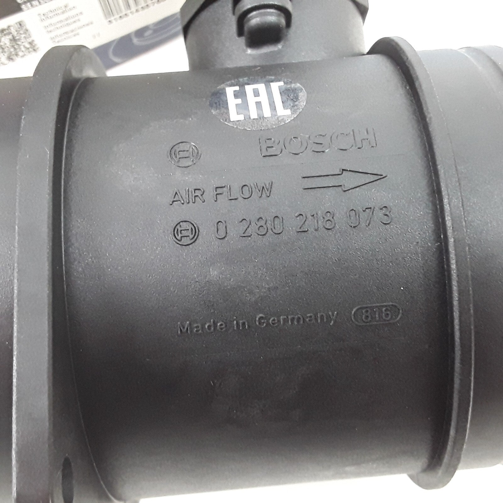 Bosch 0280218073 Mass Air Flow Sensor Fits Bentley Volkswagen Audi (2001-2014)