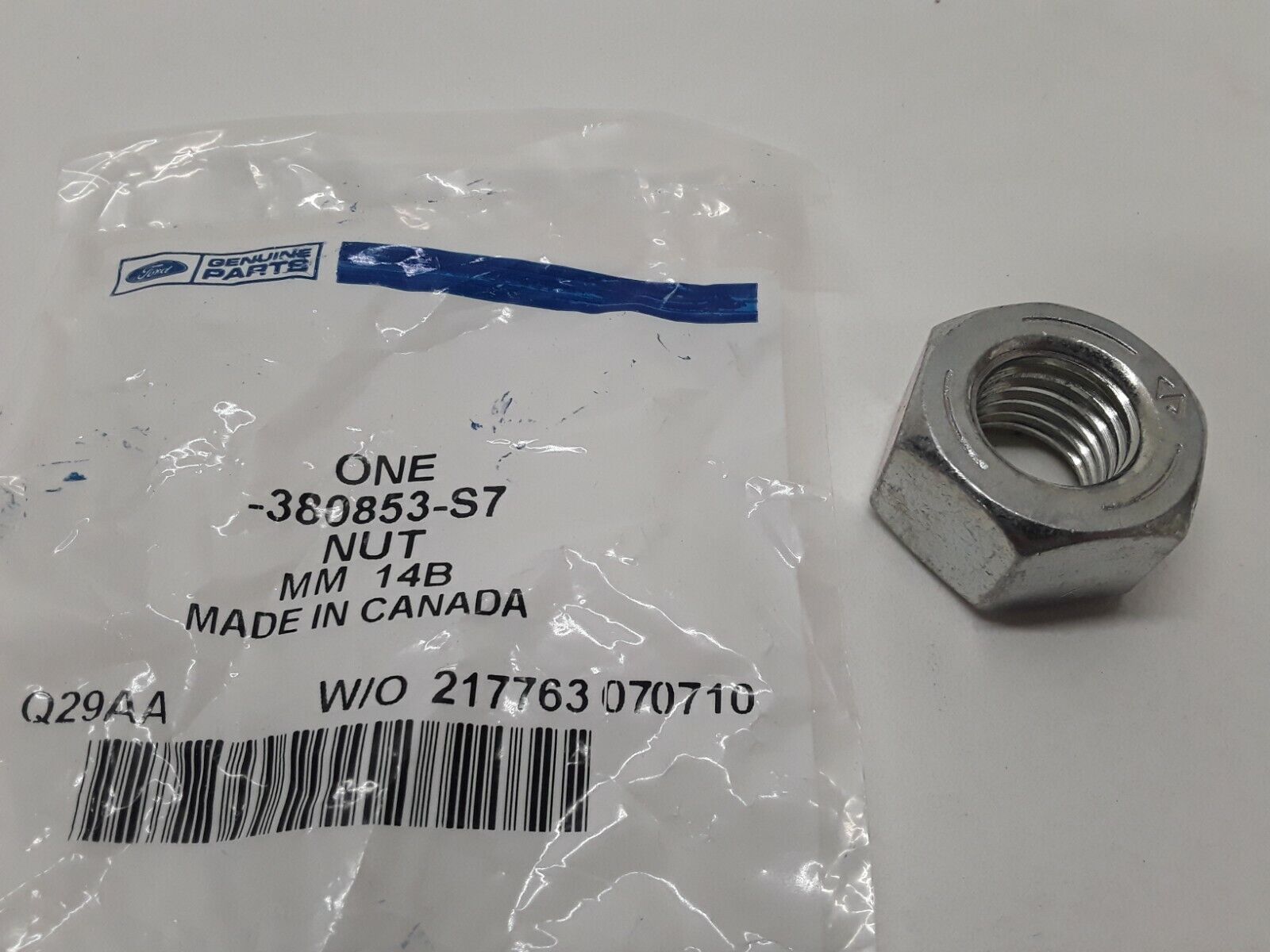 Genuine OEM Ford 380853-S7 3/4-10 Hex Nut FAST FREE SHIPPING - HotCarParts