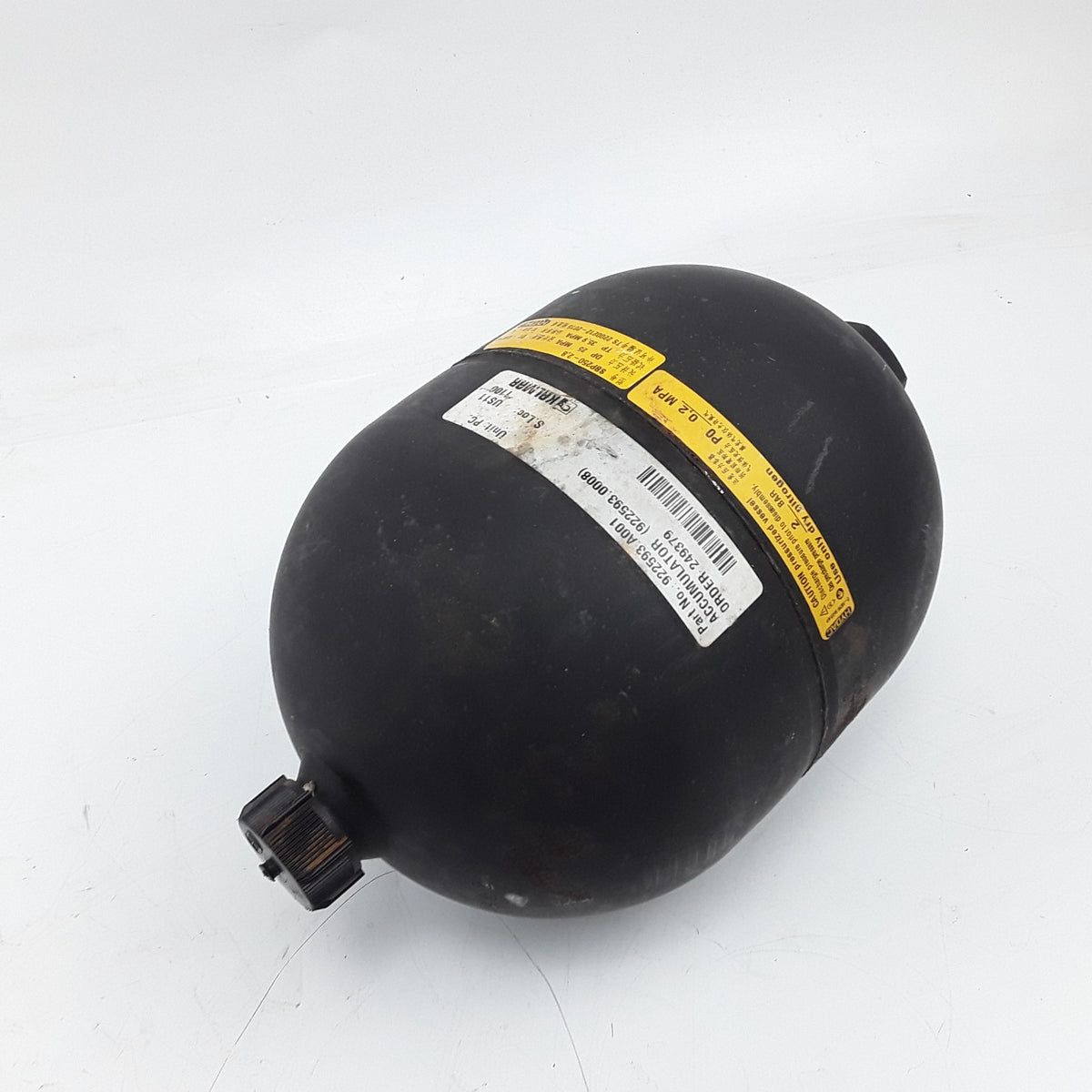 Kalmar 922593.A001 Accumulator Fits SMV 108 TC6, SMV 2115 TC3, SMV 2518 TC3