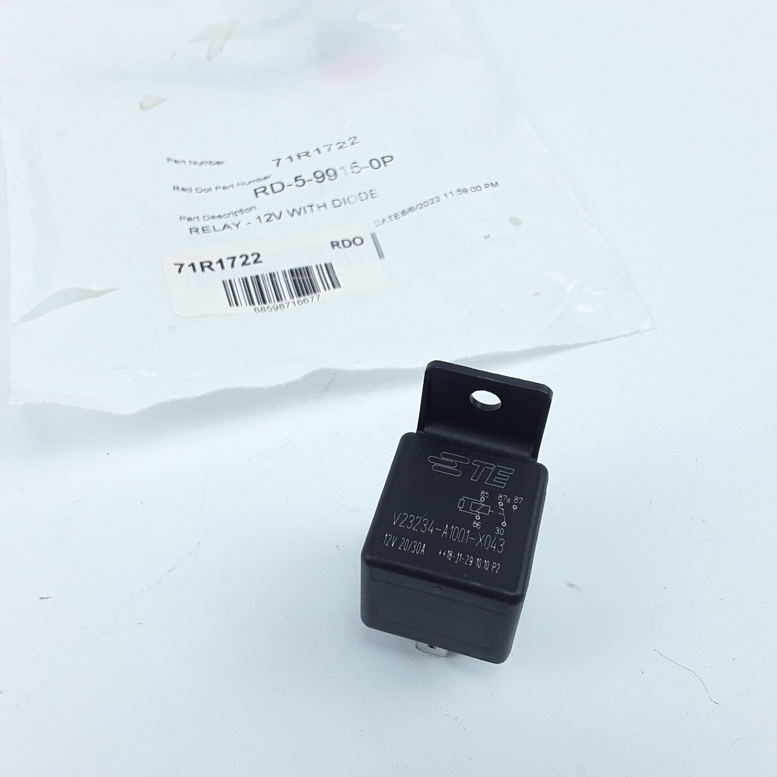 Relay with Diode Fits BMW Mazda Chrysler Dodge Jeep Volvo Chevrolet (1967-2019)