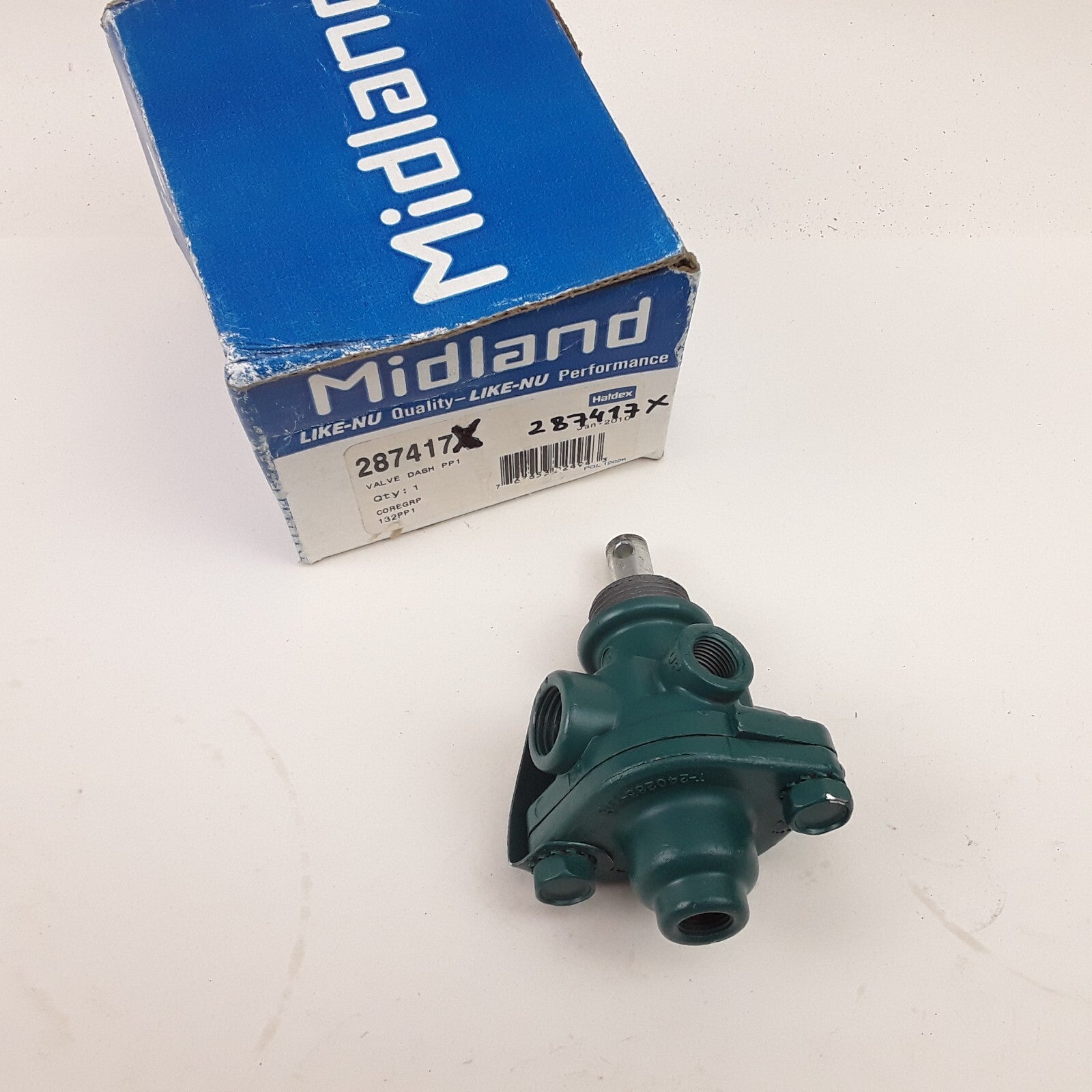 Haldex 287417X Reman Brake Valve Dash PP1 For Heavy Duty High Performance Trucks