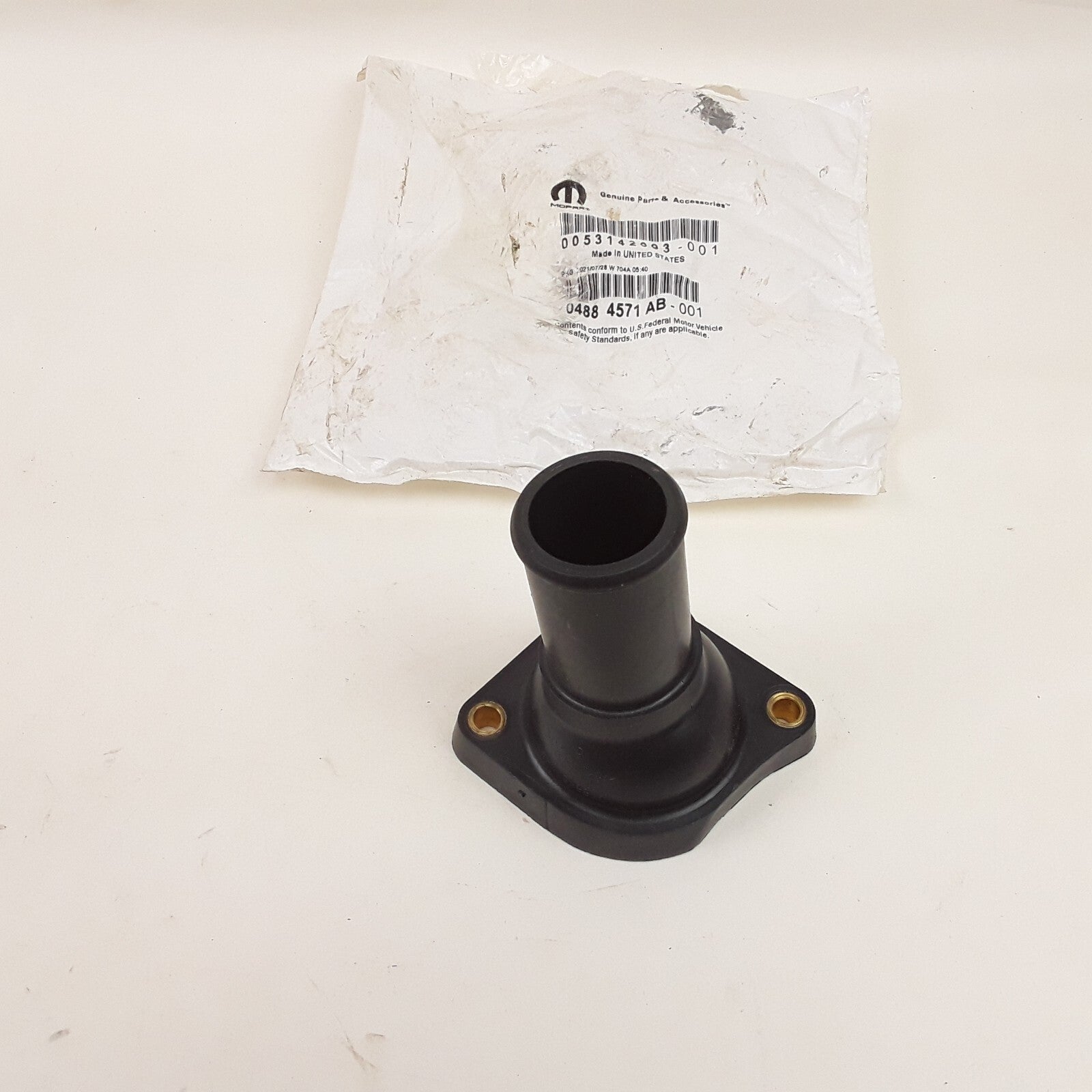 Mopar 04884571AB Engine Thermostat Housing Fits Jeep Dodge Chrysler (2007-2020)