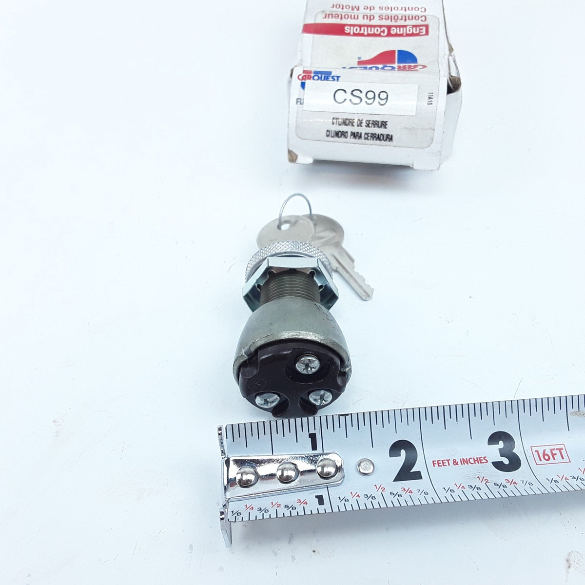 Carquest CS99 Ignition Switch With Lock Cylinder Fits Toyota Camry 1961–1966
