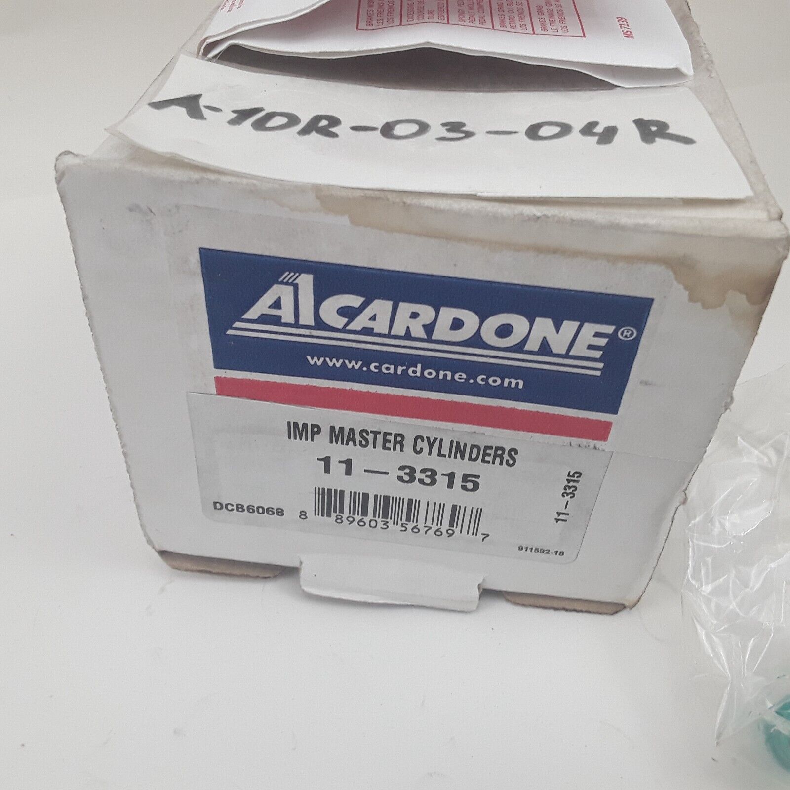 Cardone 11-3315 Brake Master Cylinder Aluminum For Chevrolet Suzuki 2004-2007