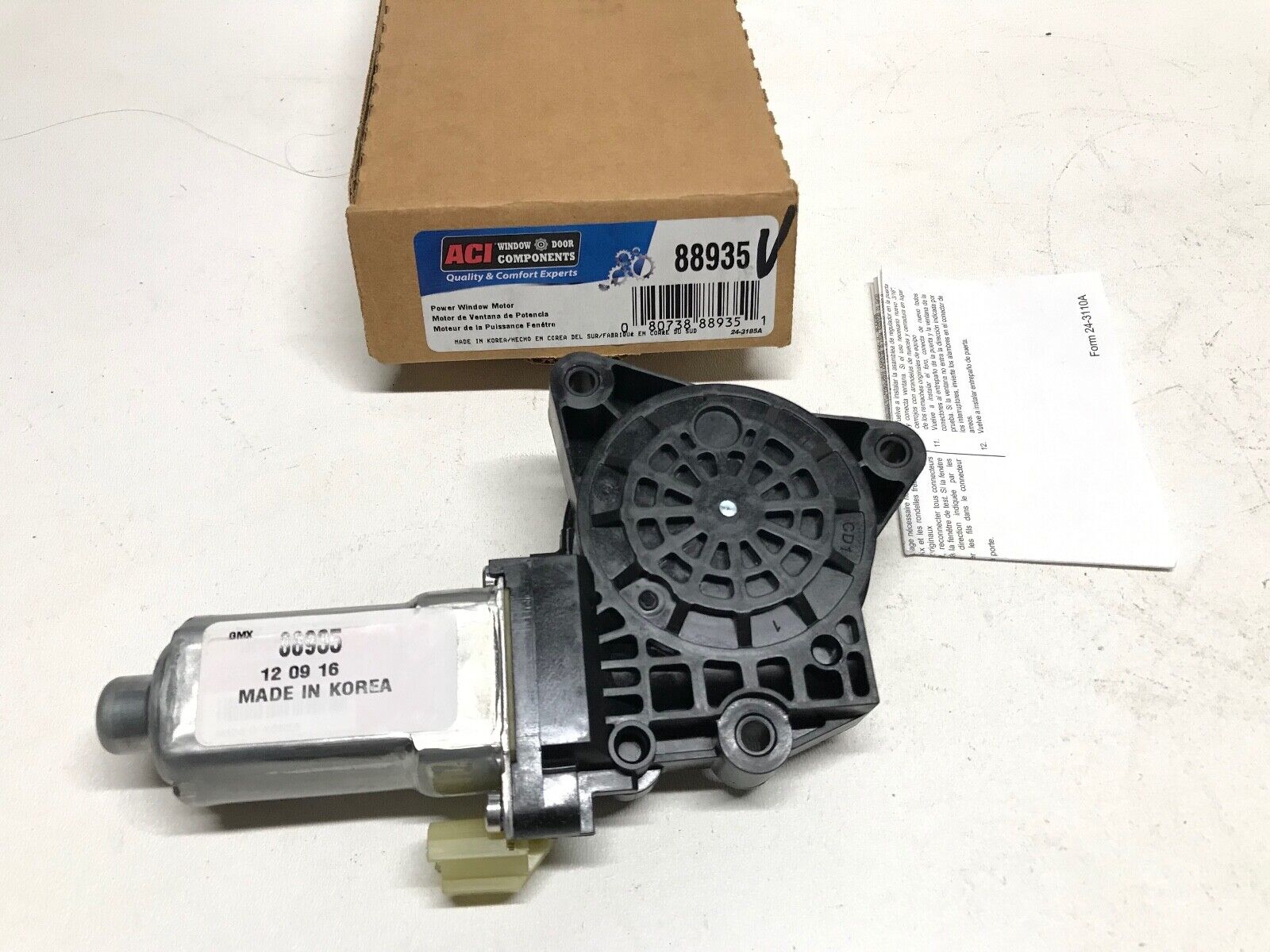 Power Window Motor Rear Right ACI/Maxair 88935 for Elantra, Veracruz FAST SHIPP - HotCarParts