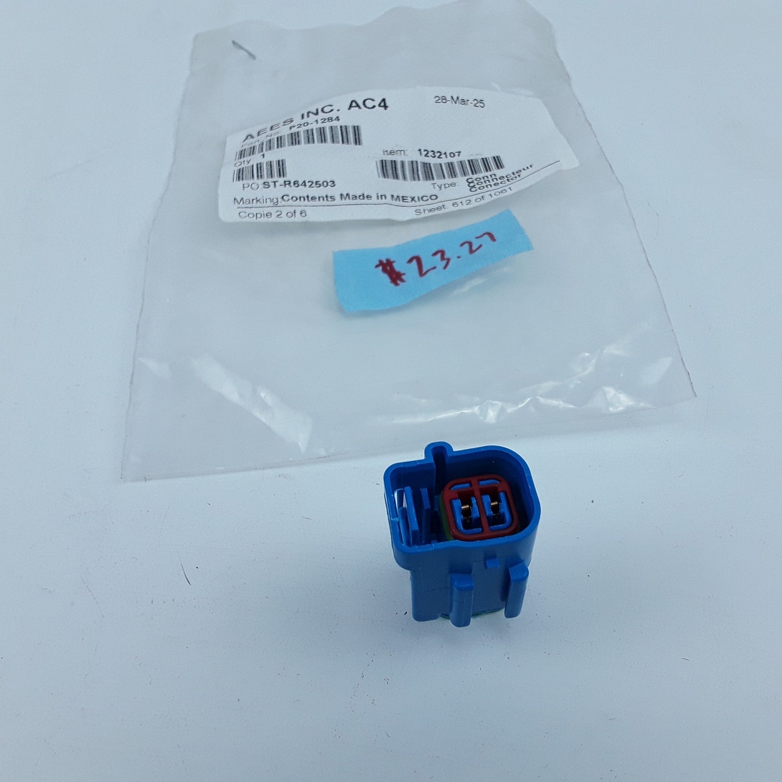 Peterbilt P20-1284 Connector Resistor Electrical Assembly Fits Peterbilt Trucks