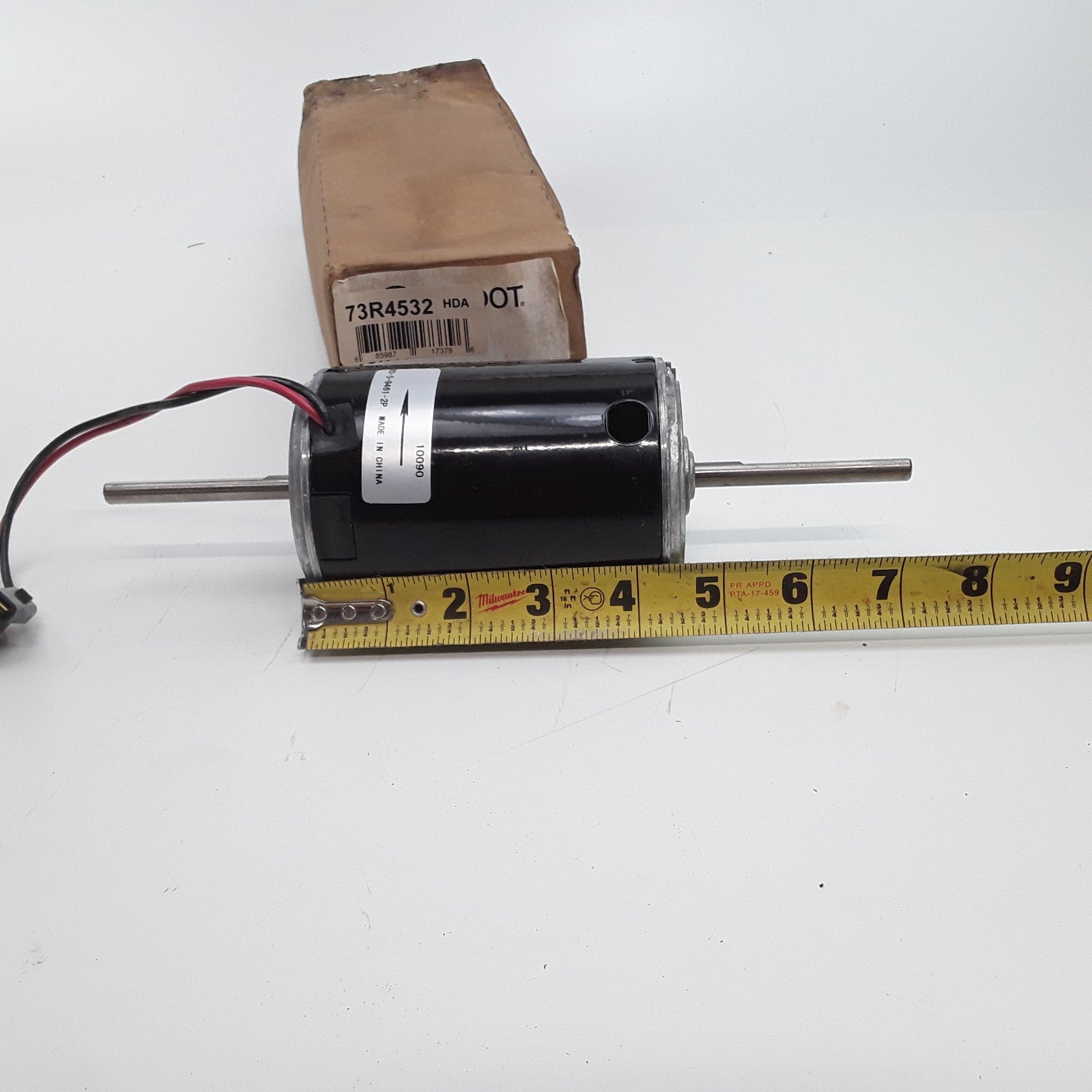 Single Shaft Vented Blower Motor Fits GMC Peterbilt Kenworth Volvo (1982-2014)