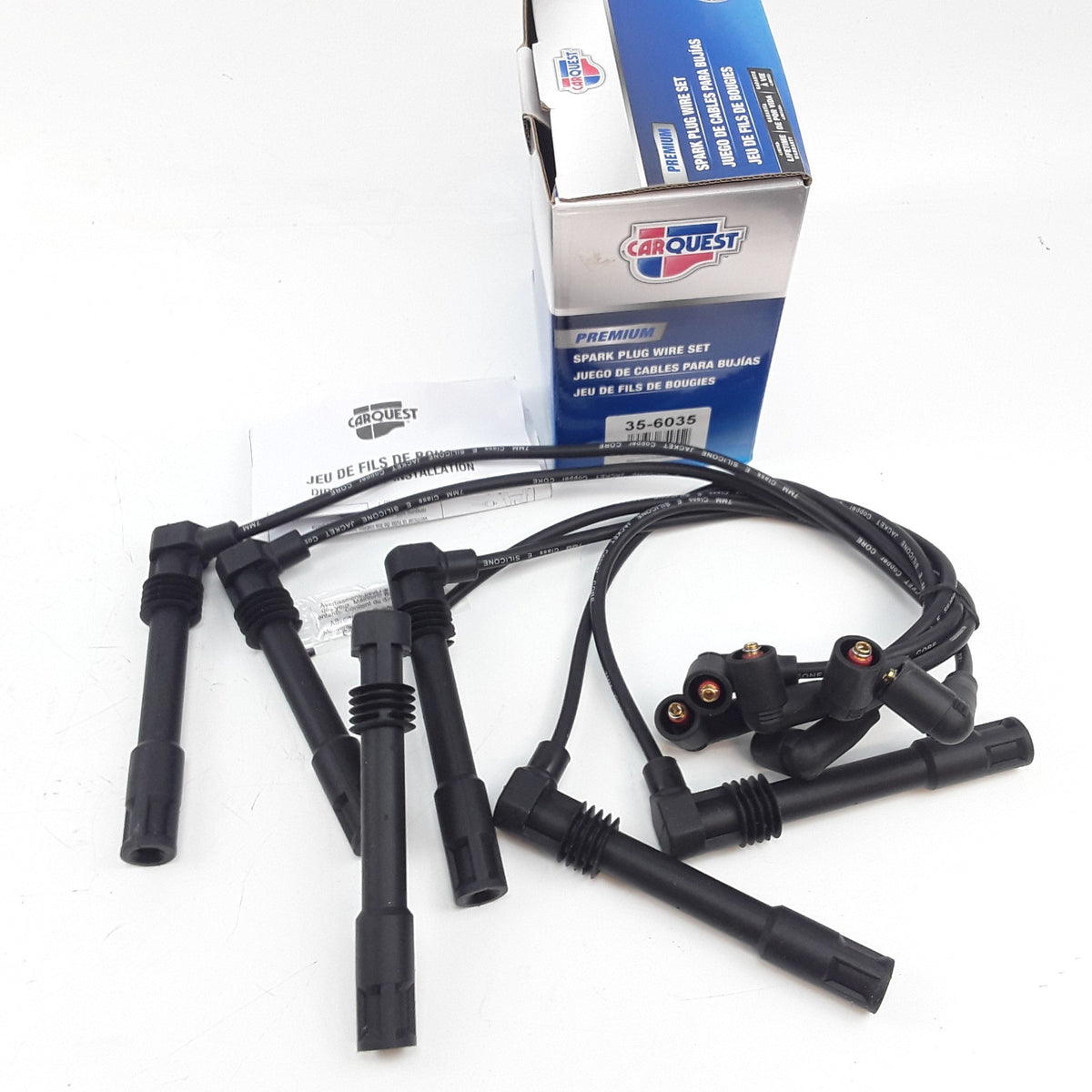 Spark Plug Wire Set Fits Volkswagen Passat Audi A6 A4 Quattro A4 A6 (1997-2005)
