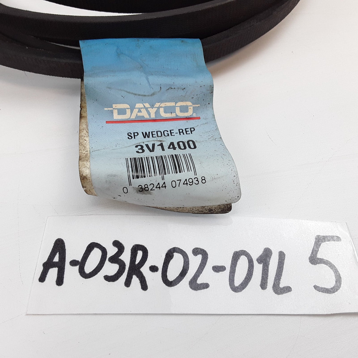 Dayco 3V1400 Transmission Drive Belt 140" Effective Length Heat-Resistant